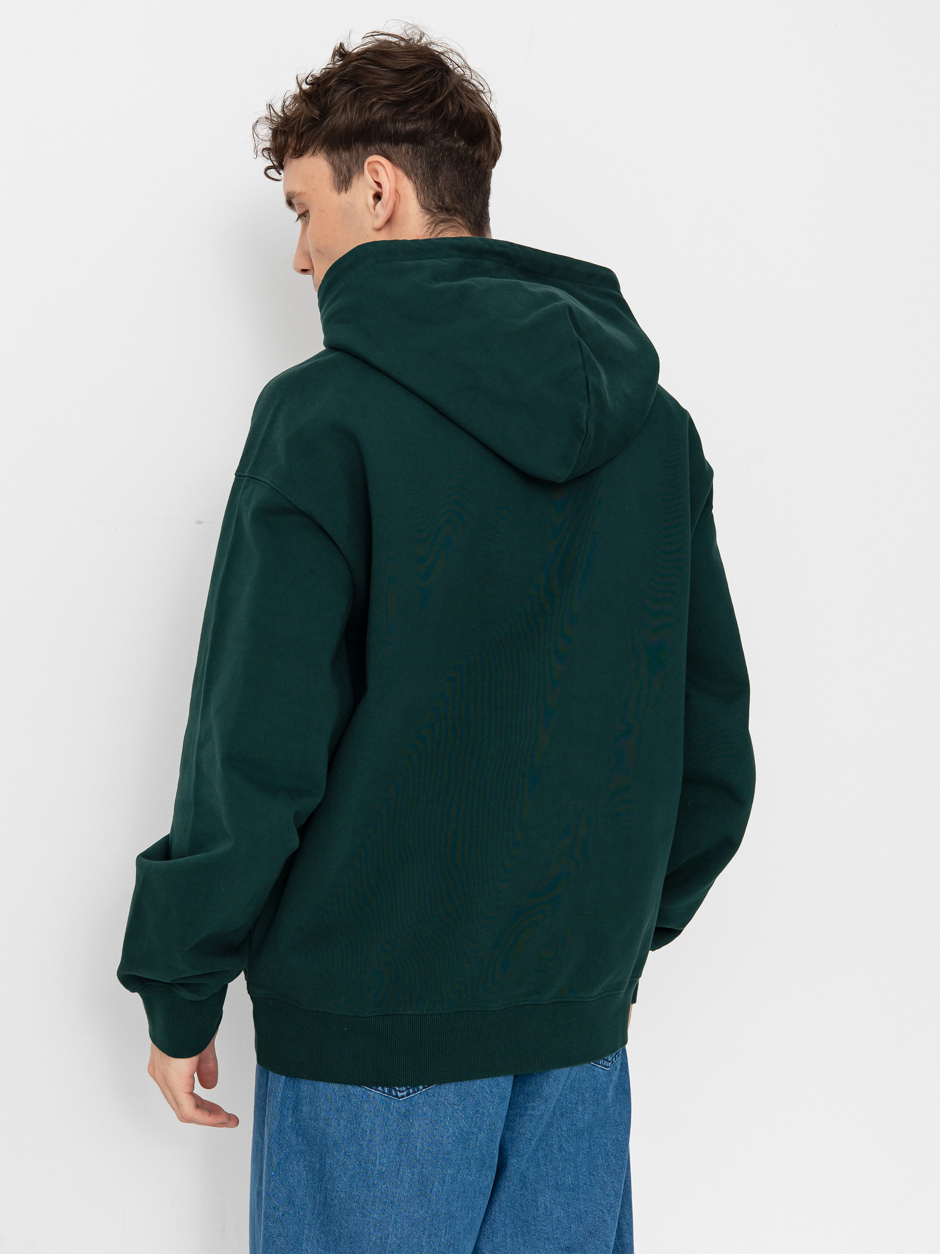 Carhartt WIP Flaming Ducks HD Hoodie - green (conifer)