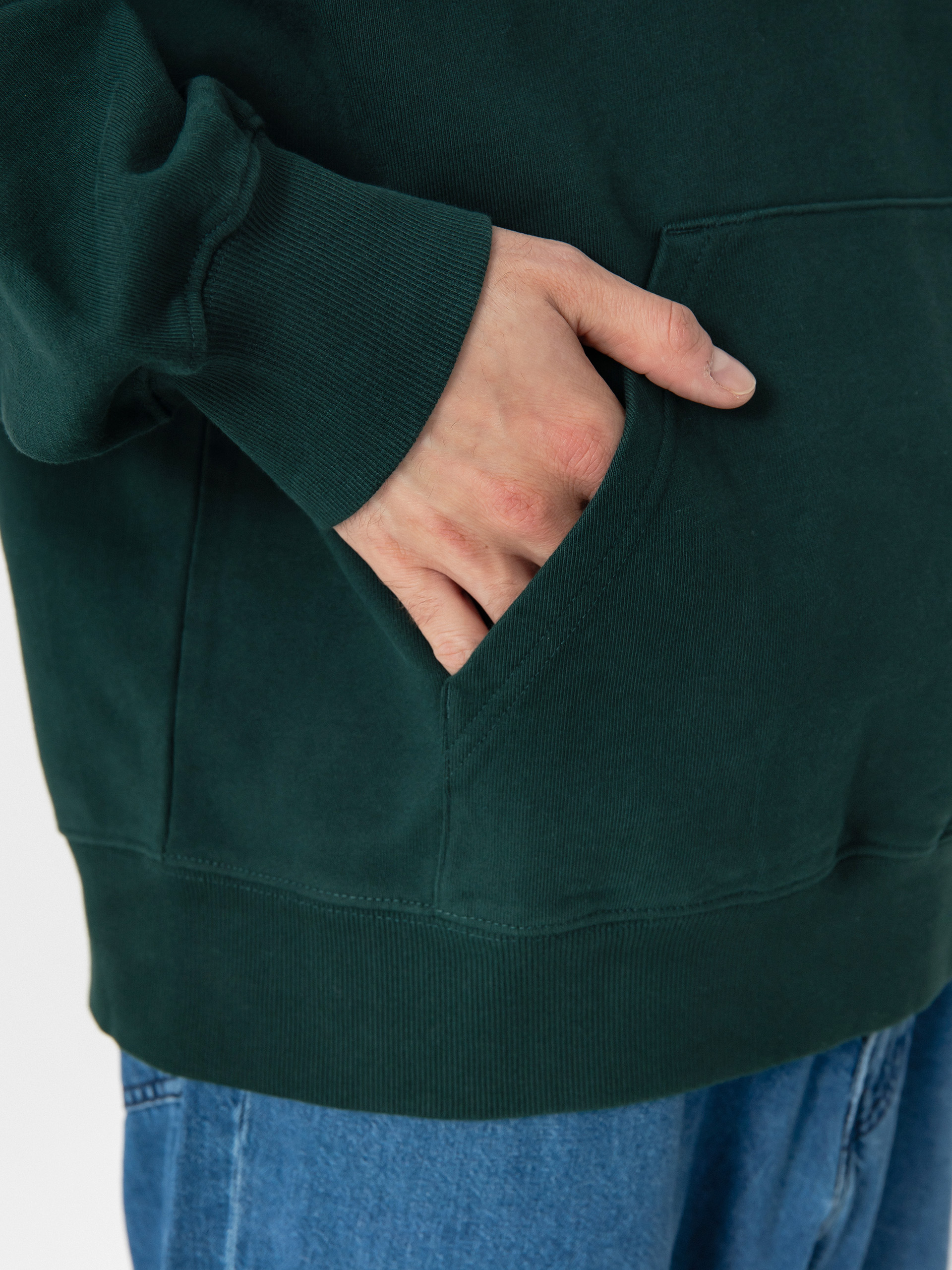 Carhartt WIP Flaming Ducks HD Hoodie - green (conifer)