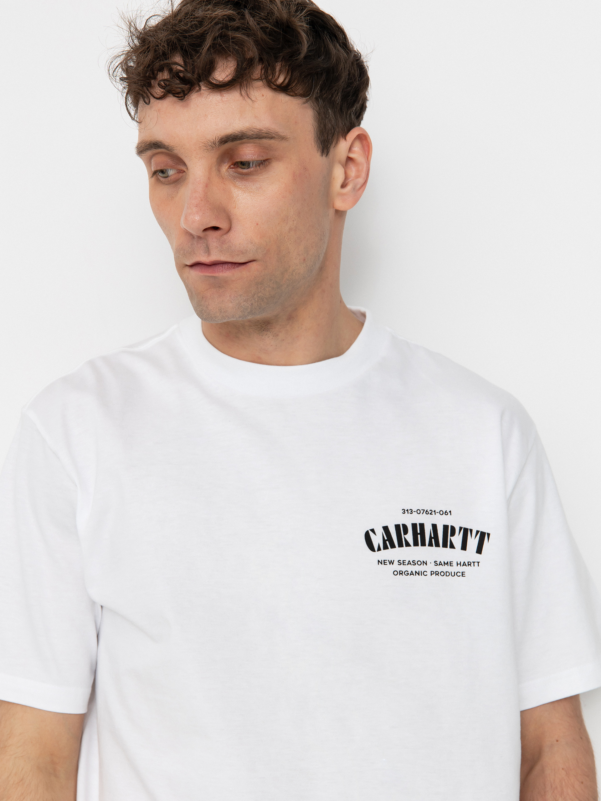 Carhartt WIP Catalogue C Logo T-Shirt (white)