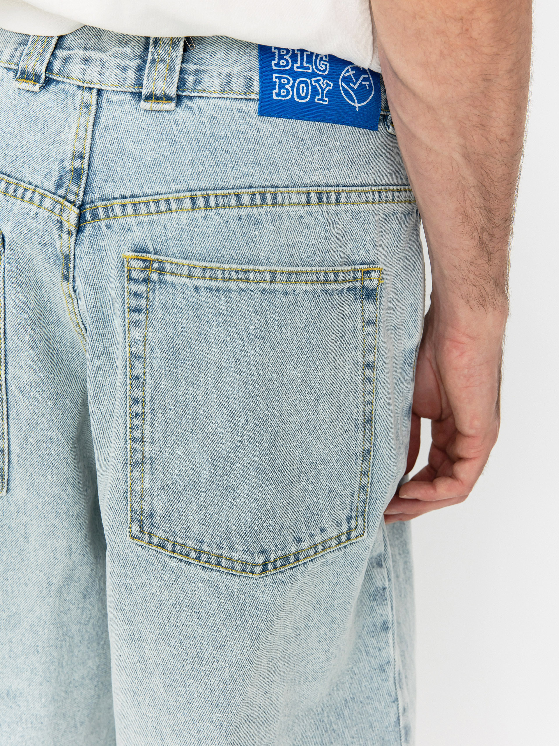 Polar Skate Big Boy Shorts (light blue)