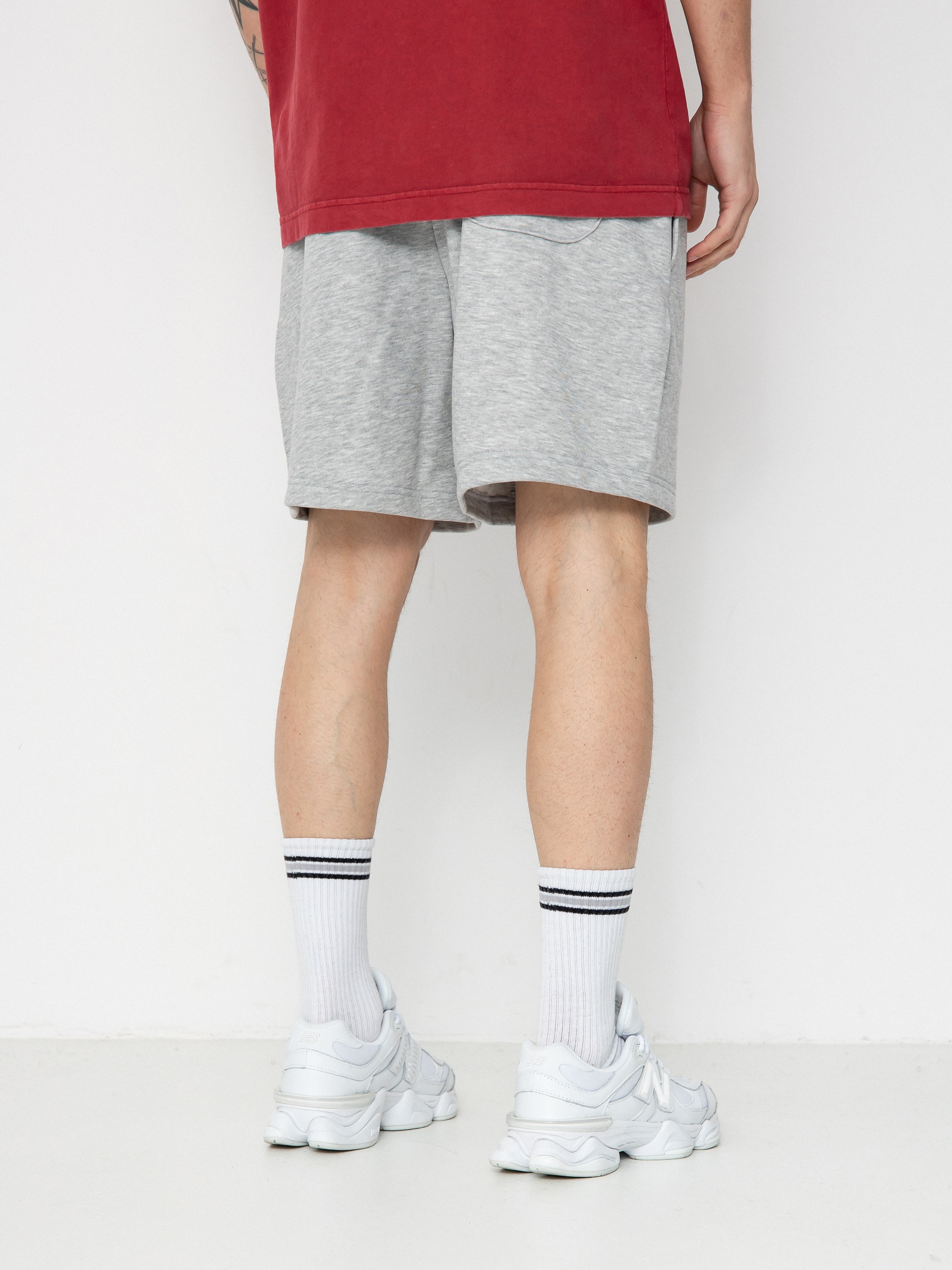 New Balance French Terry Shorts (athletic gre)