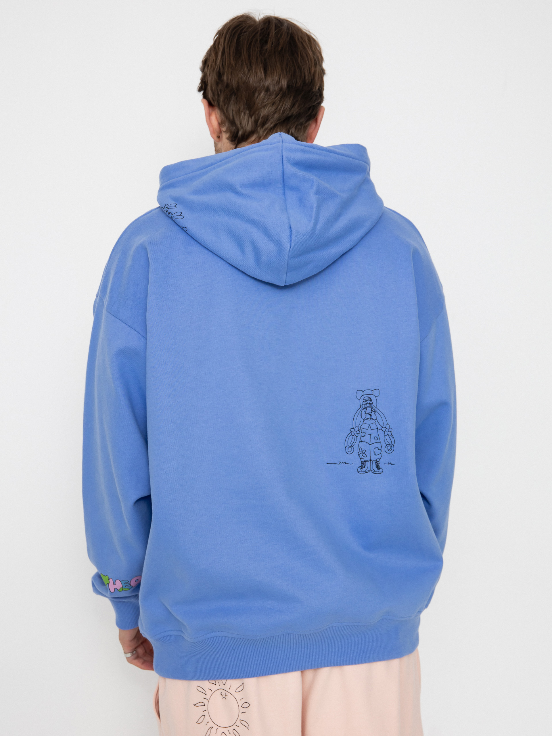 The North Face Mountain Cleanup Oversized HD Hoodie (virtual blue)