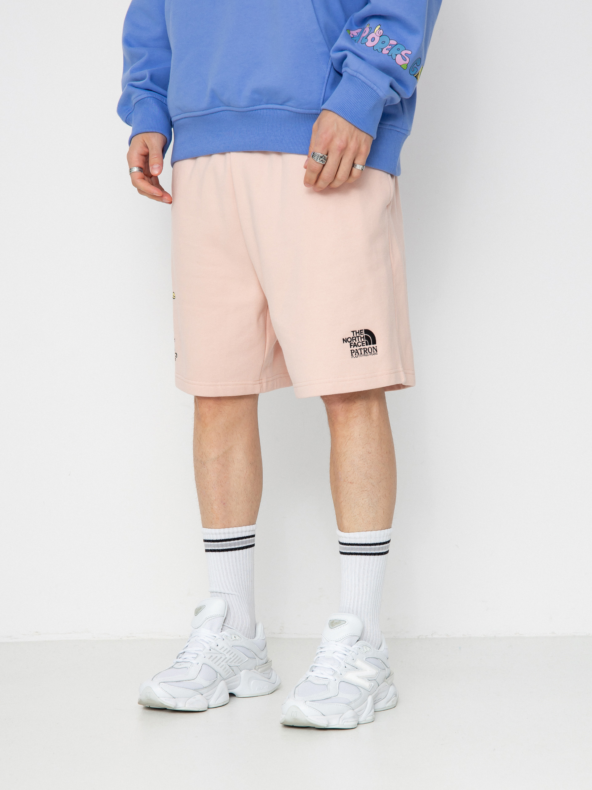 The North Face Mountain Cleanup Relaxed Shorts (pink moss)