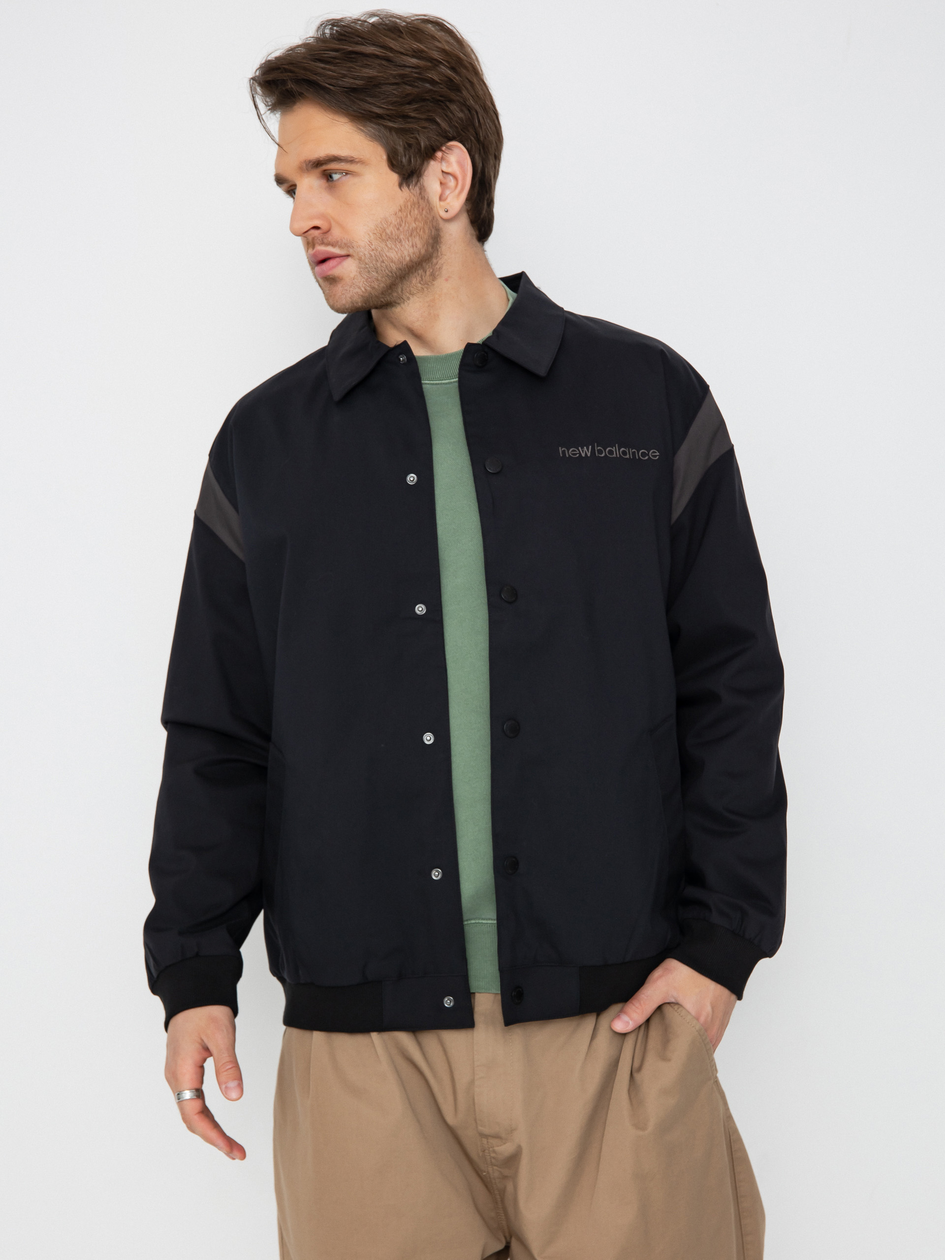 New Balance Athletics Varsity Jacket (black)