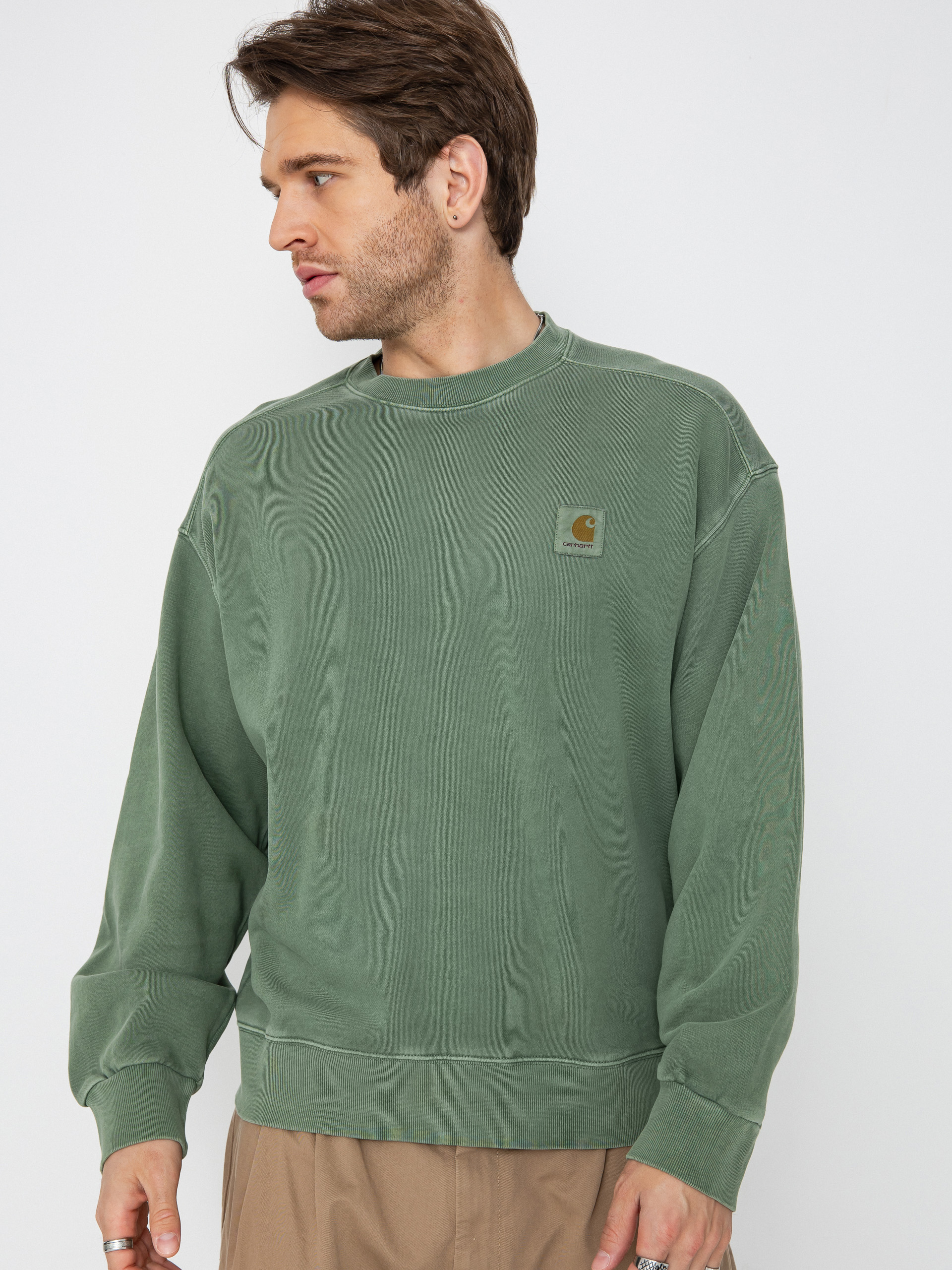 Carhartt WIP Nelson Sweatshirt - black, grey (graphite)