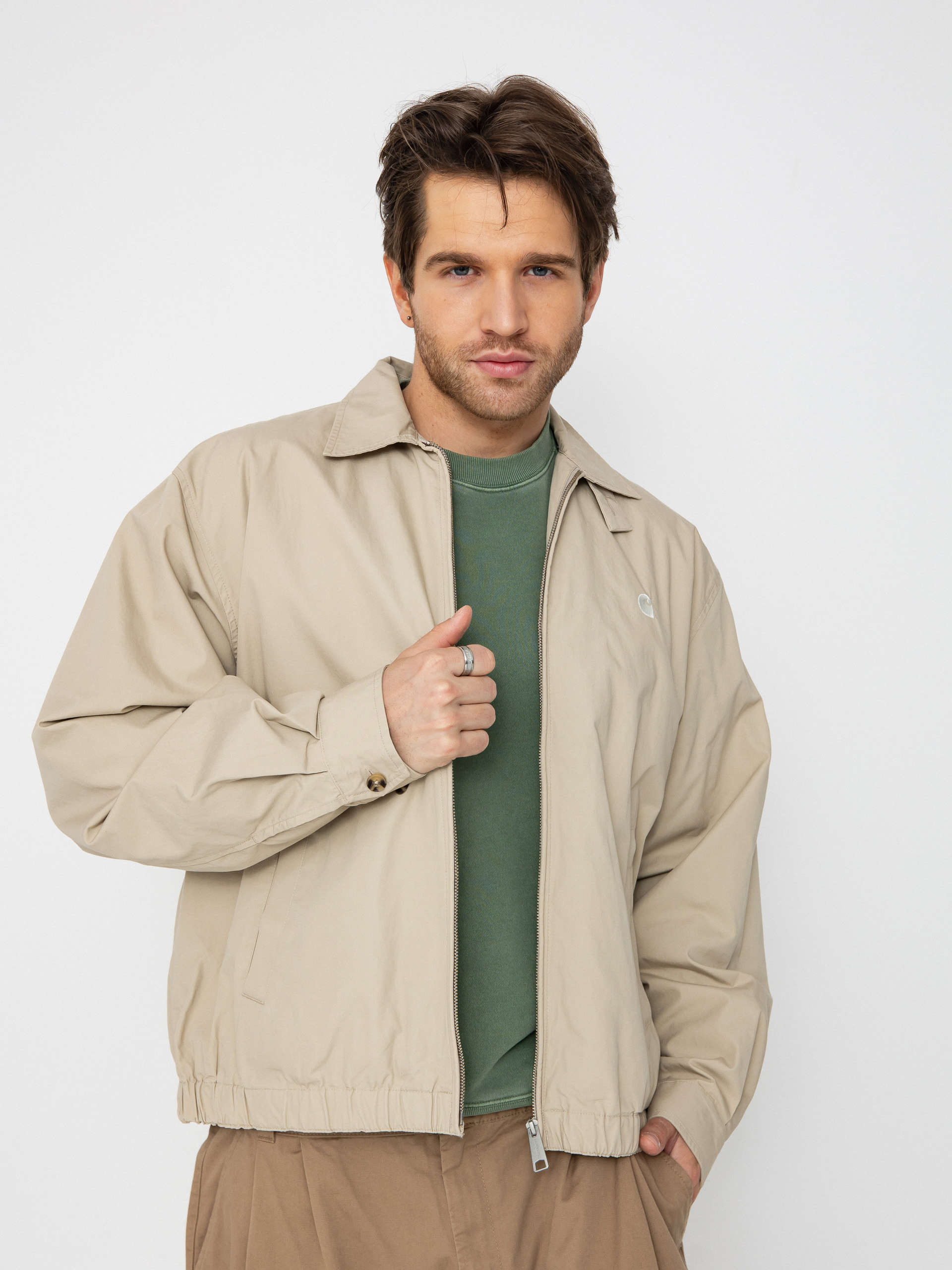 Carhartt WIP Jacket Duke - brown (wall/wax)