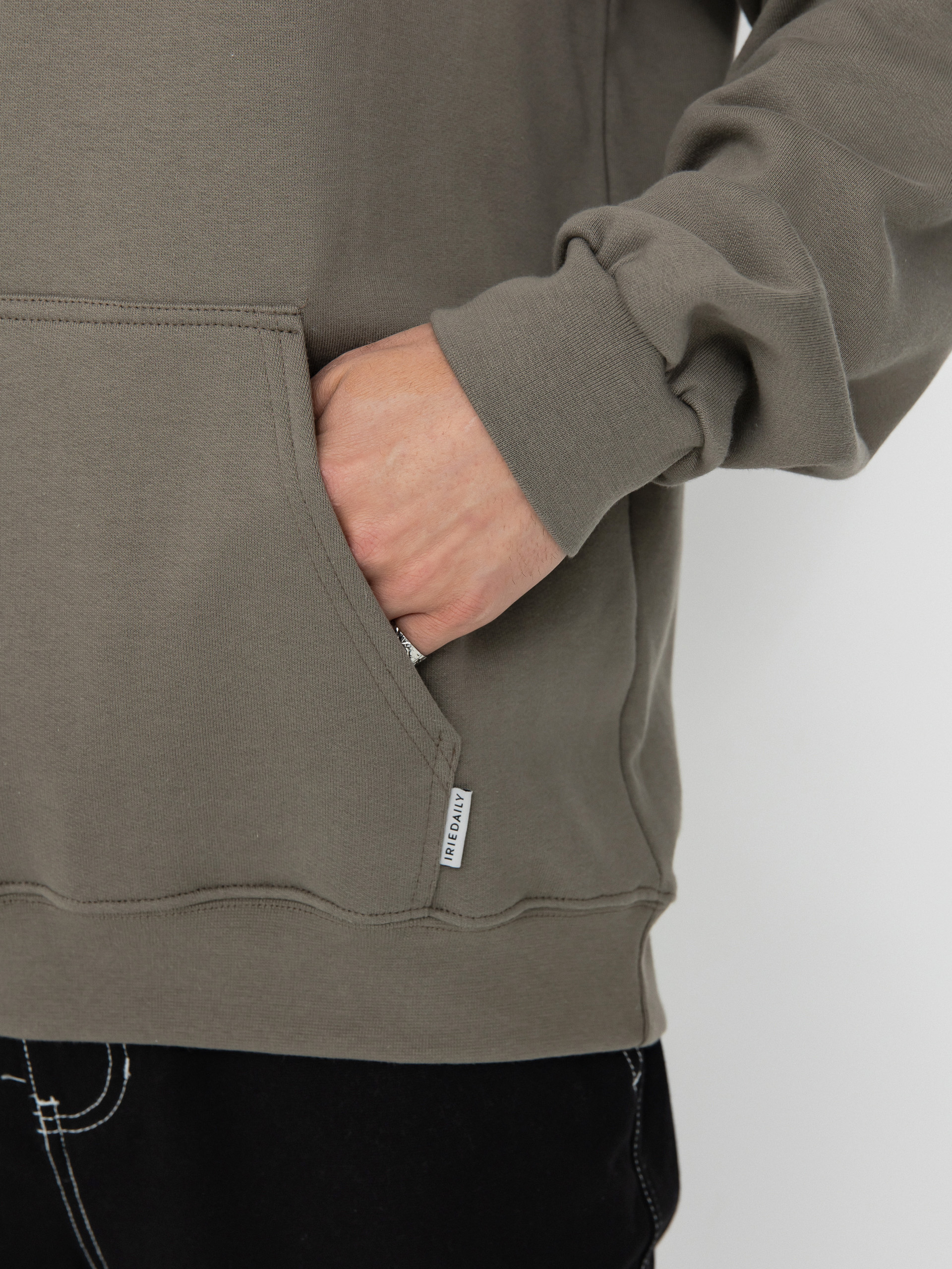 Iriedaily Zwille HD Hoodie (smokey olive)