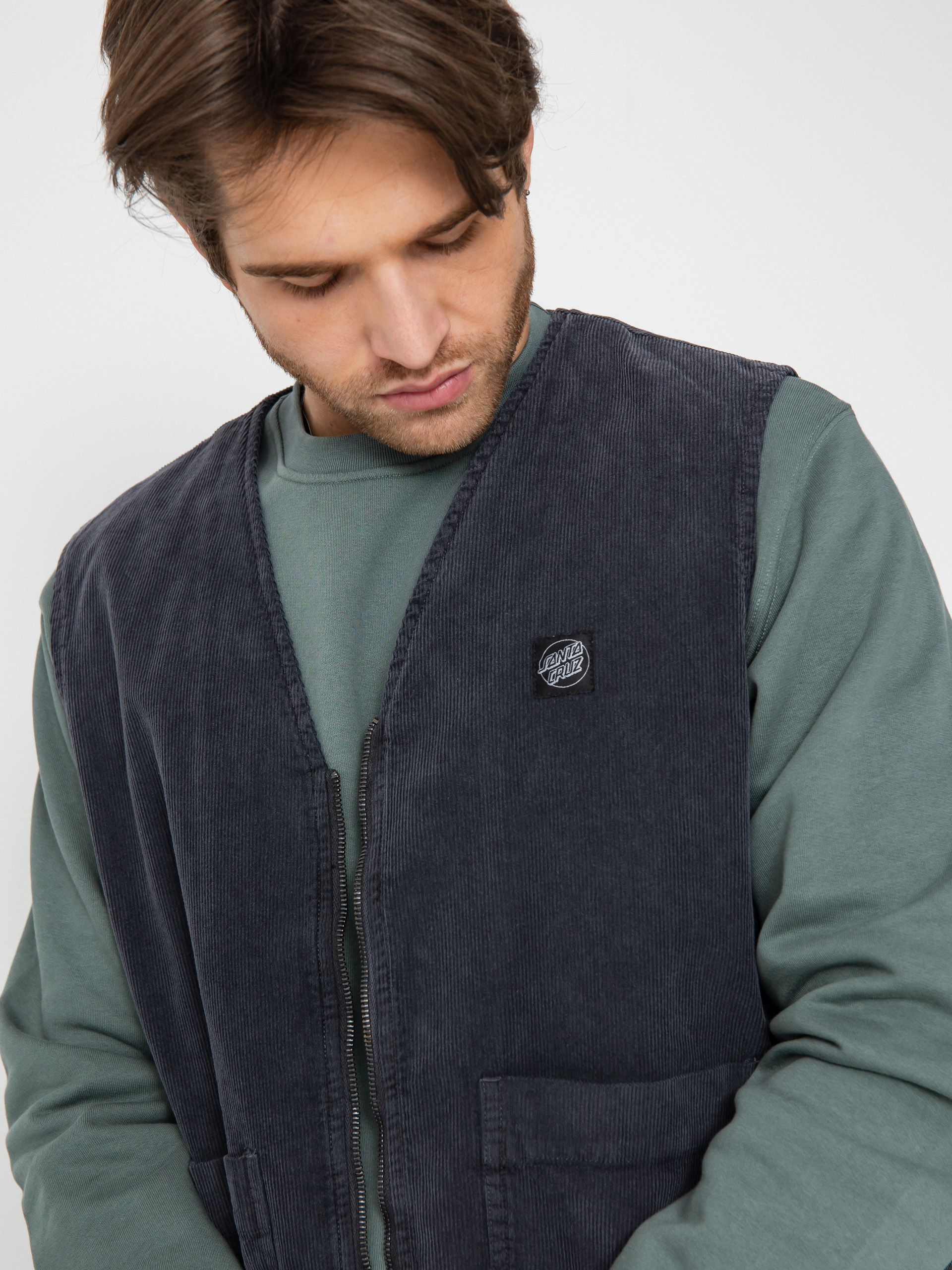 Santa Cruz Chill Vest (grey cord)