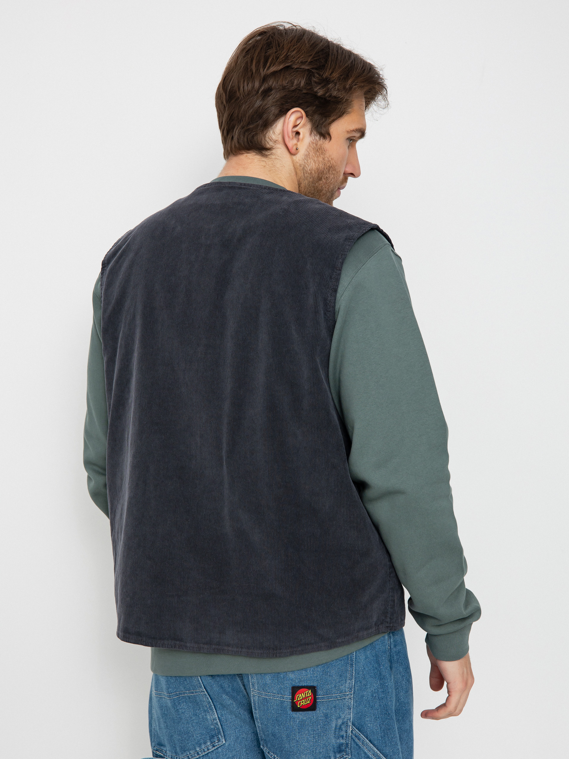 Santa Cruz Chill Weste (grey cord)