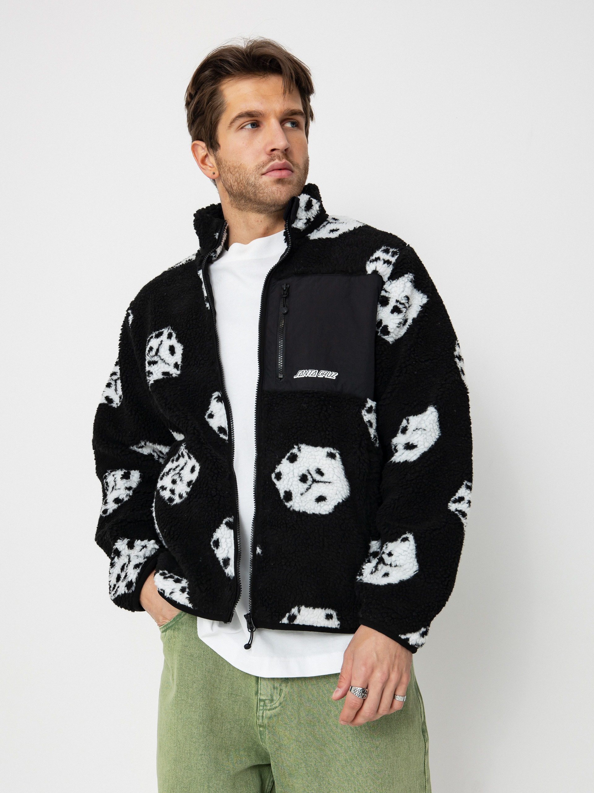 Santa Cruz Freestyle Jacket - black (big dice)