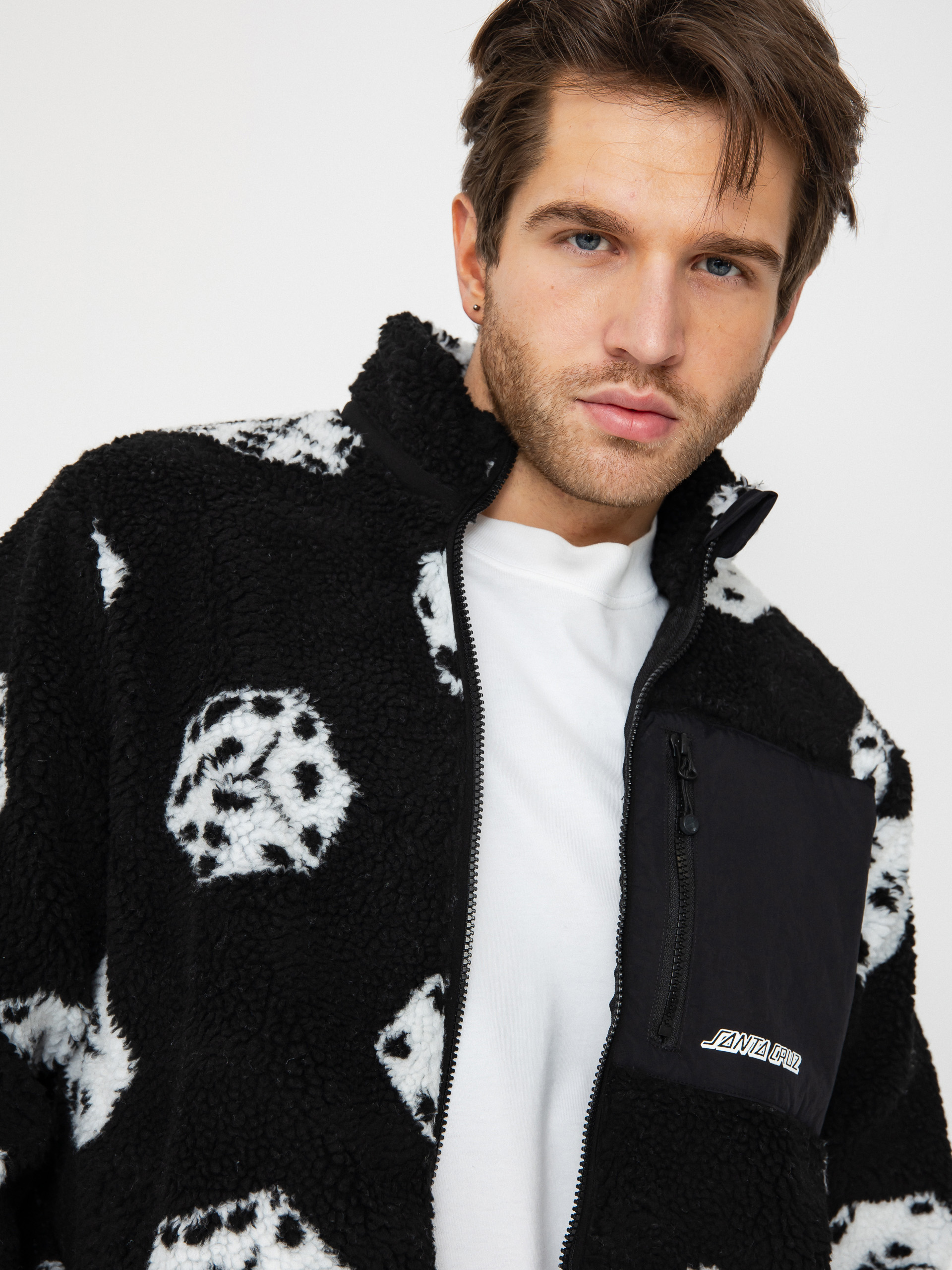 Santa Cruz Freestyle Jacket - black (big dice)