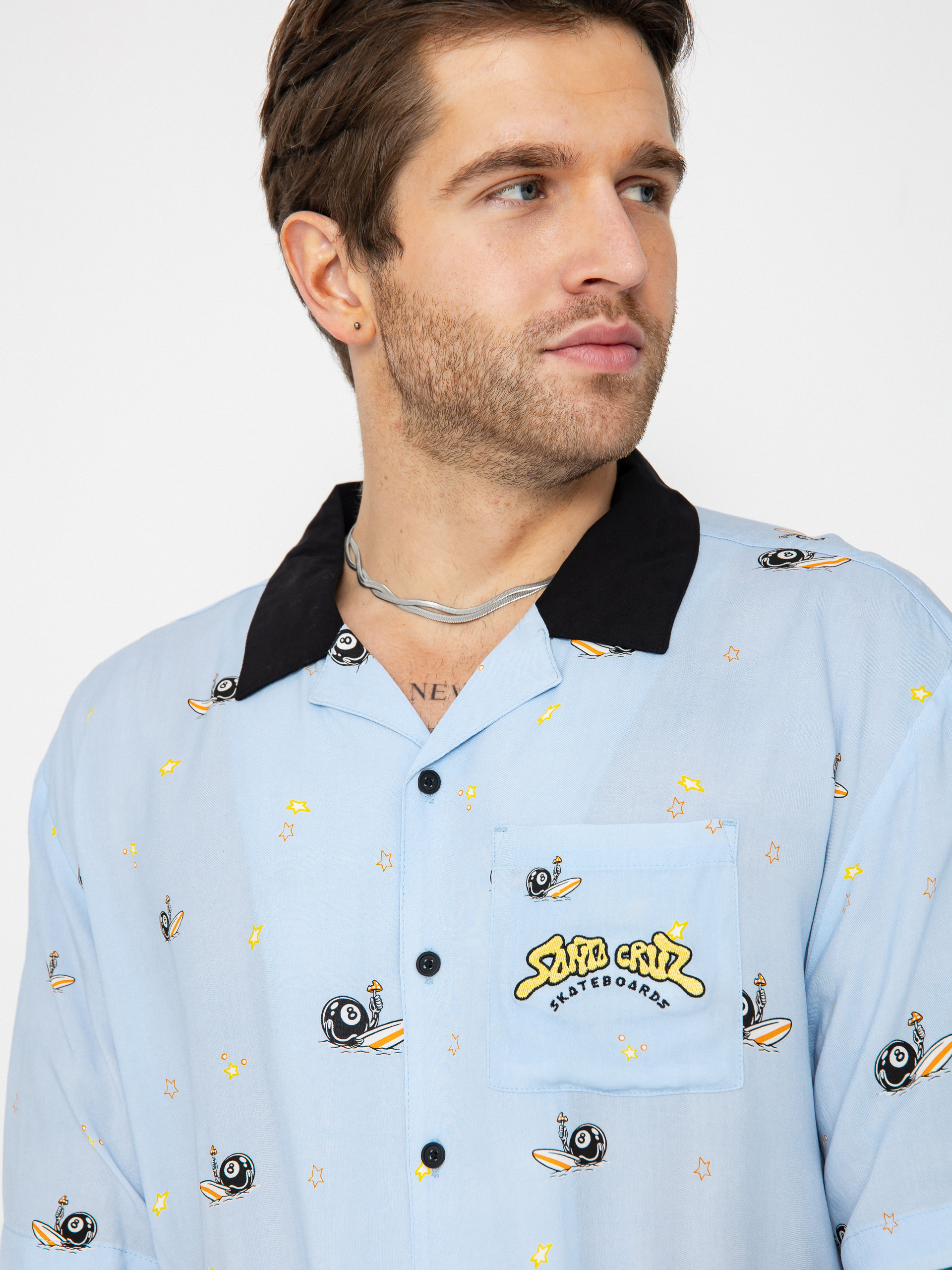 Santa Cruz Winkowski Surf Shirt (fresh blue)