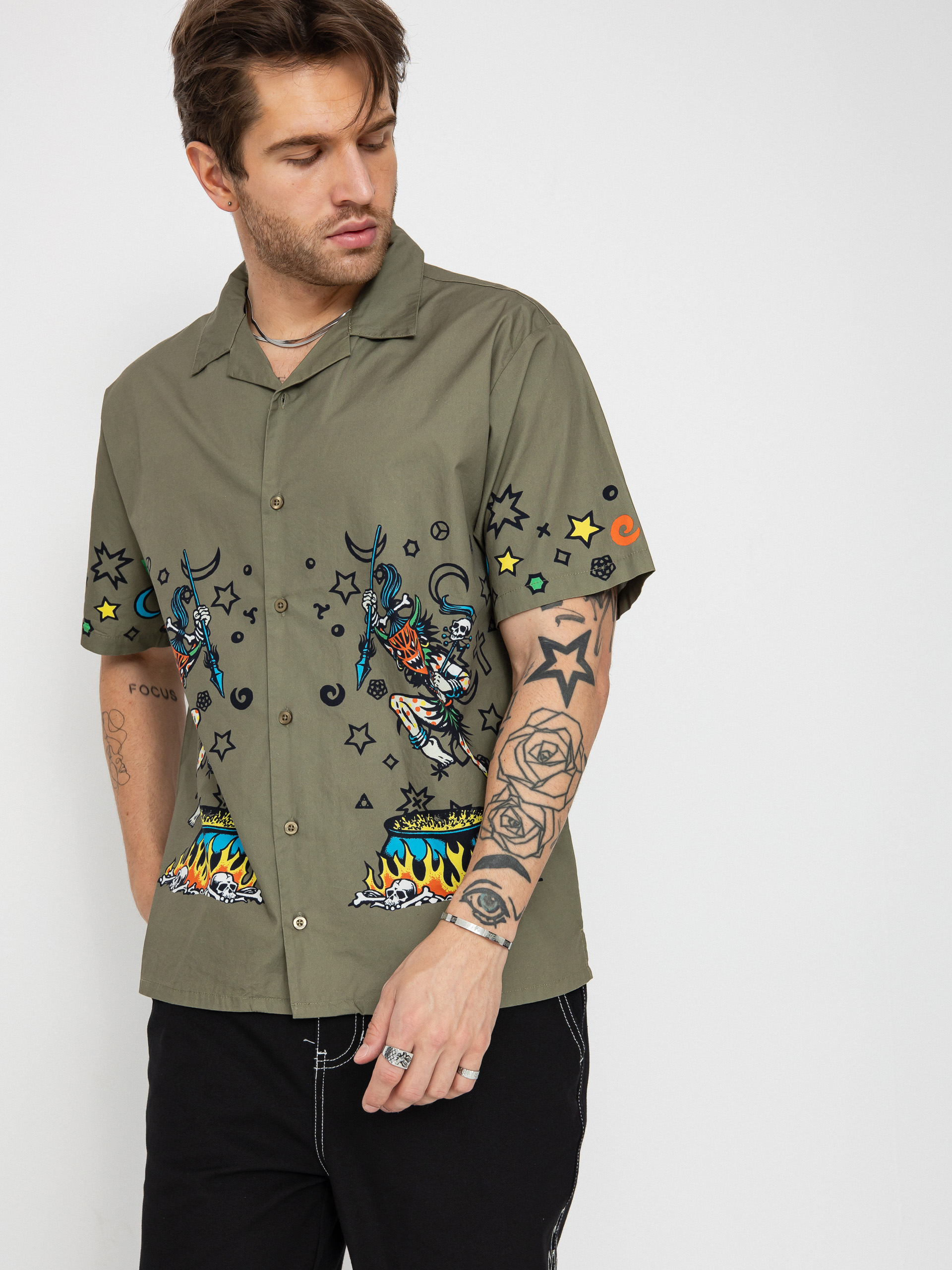 Santa Cruz Shirt Salba Resurrection (uniform green)