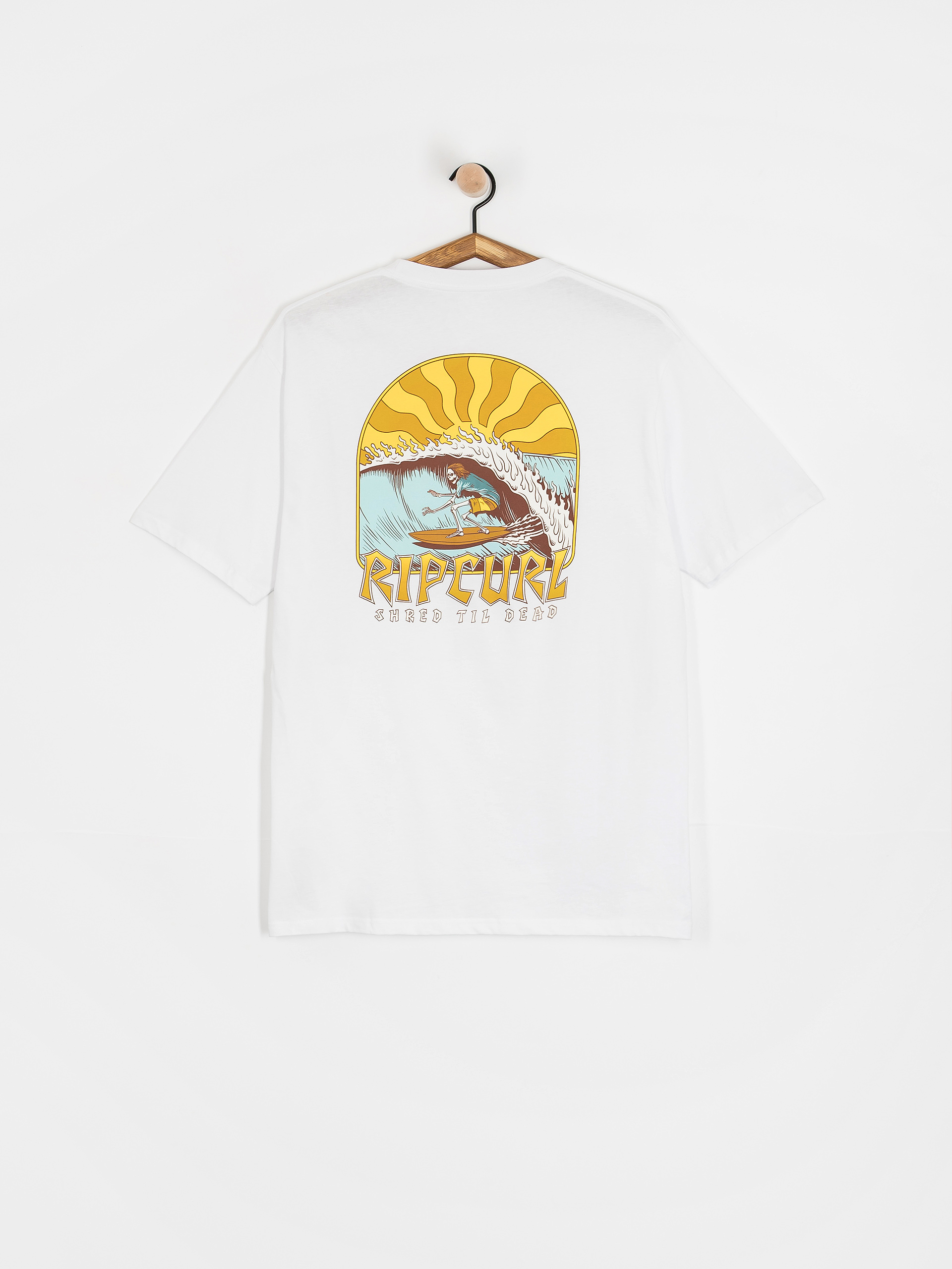 Rip Curl Shred Til T-shirt (white)