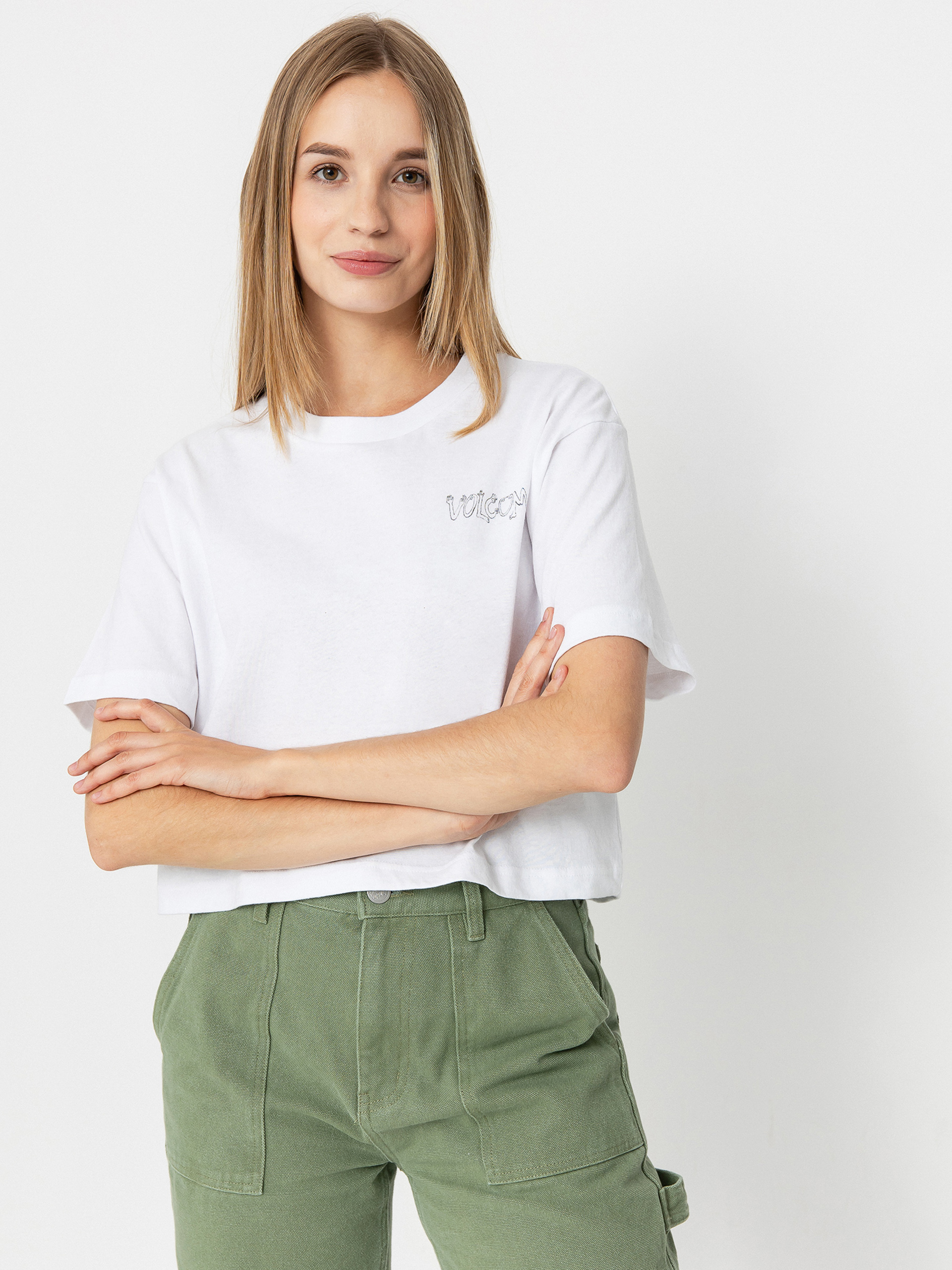 Volcom Drumstone Wmn T-Shirt (white)