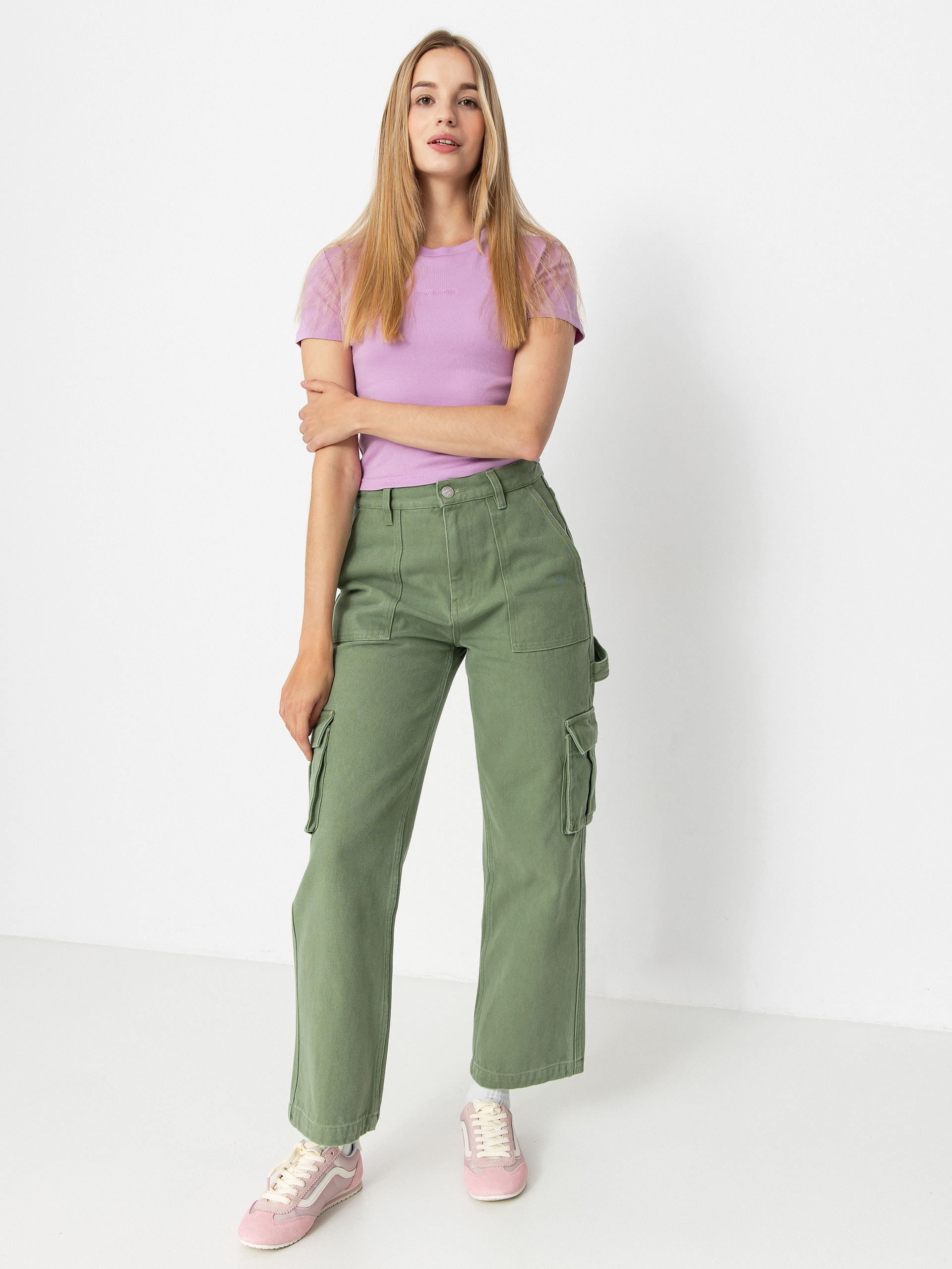 Volcom Volcomstone Crop Wmn T-Shirt (iris purple)