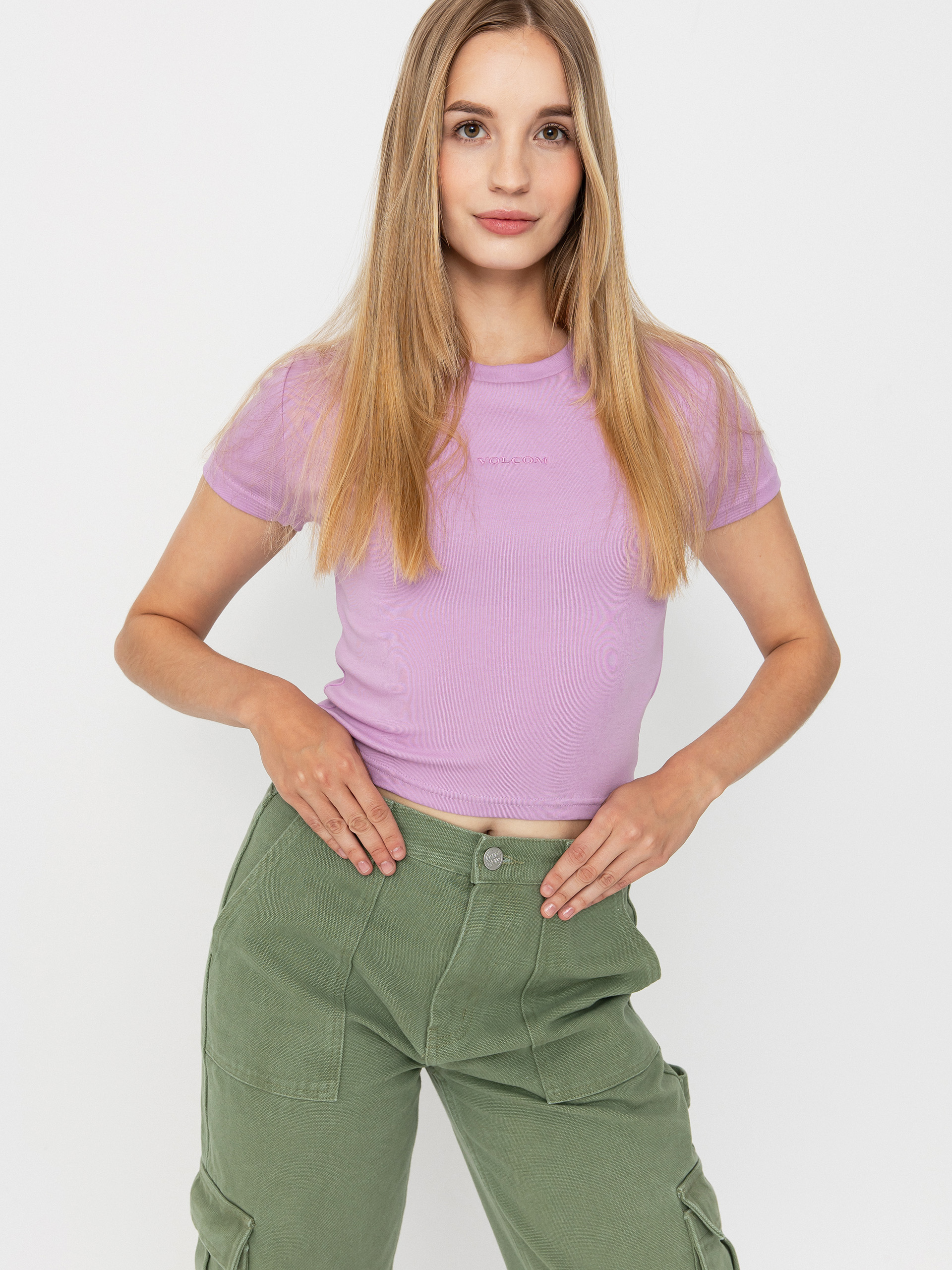 Volcom Volcomstone Crop Wmn T-Shirt (iris purple)