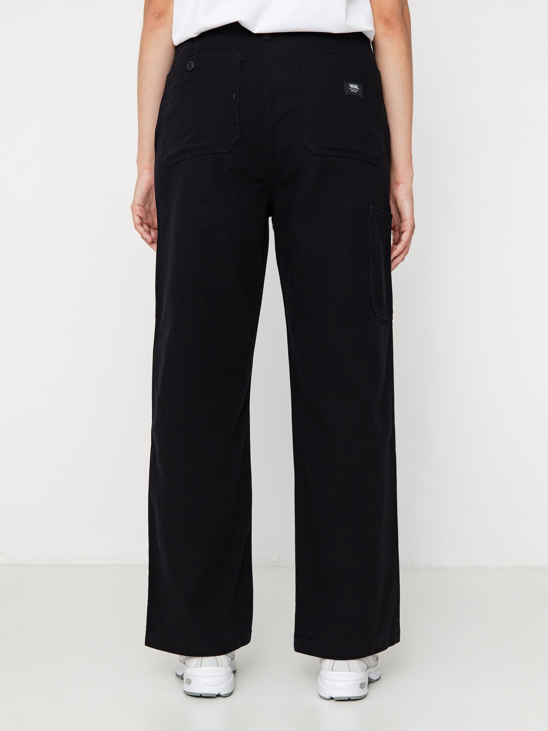 パンツ [THE UNION] ST BLACK DENIM PANTS 32 Vans Union Relaxed Carpenter Wmn Pants - black (black)