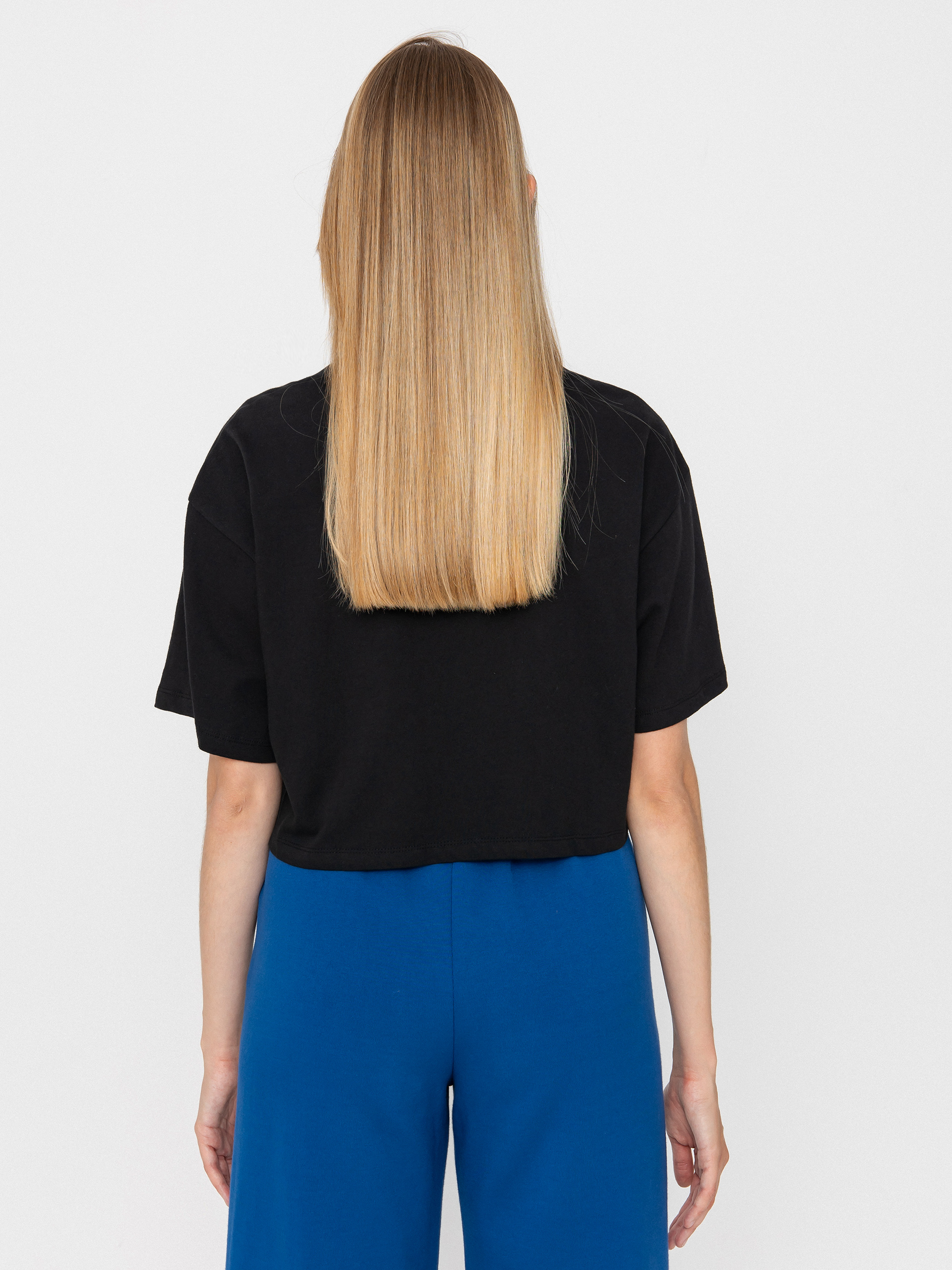 Vans Grinning Face Relax Crop Wmn T-Shirt (black)