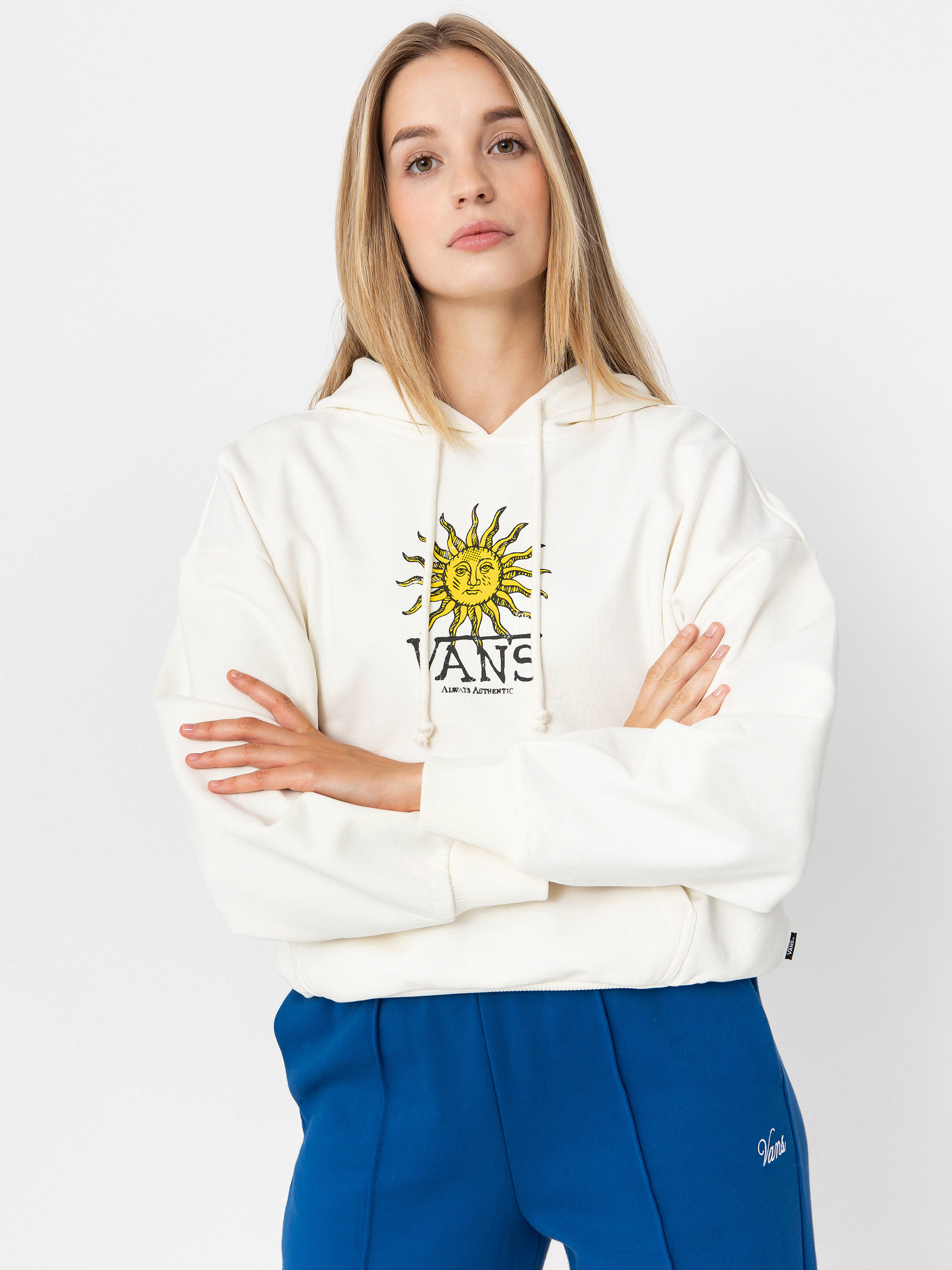 Vans Cosmic Ray Retro Fit HD Wmn Hoodie (marshmallow)