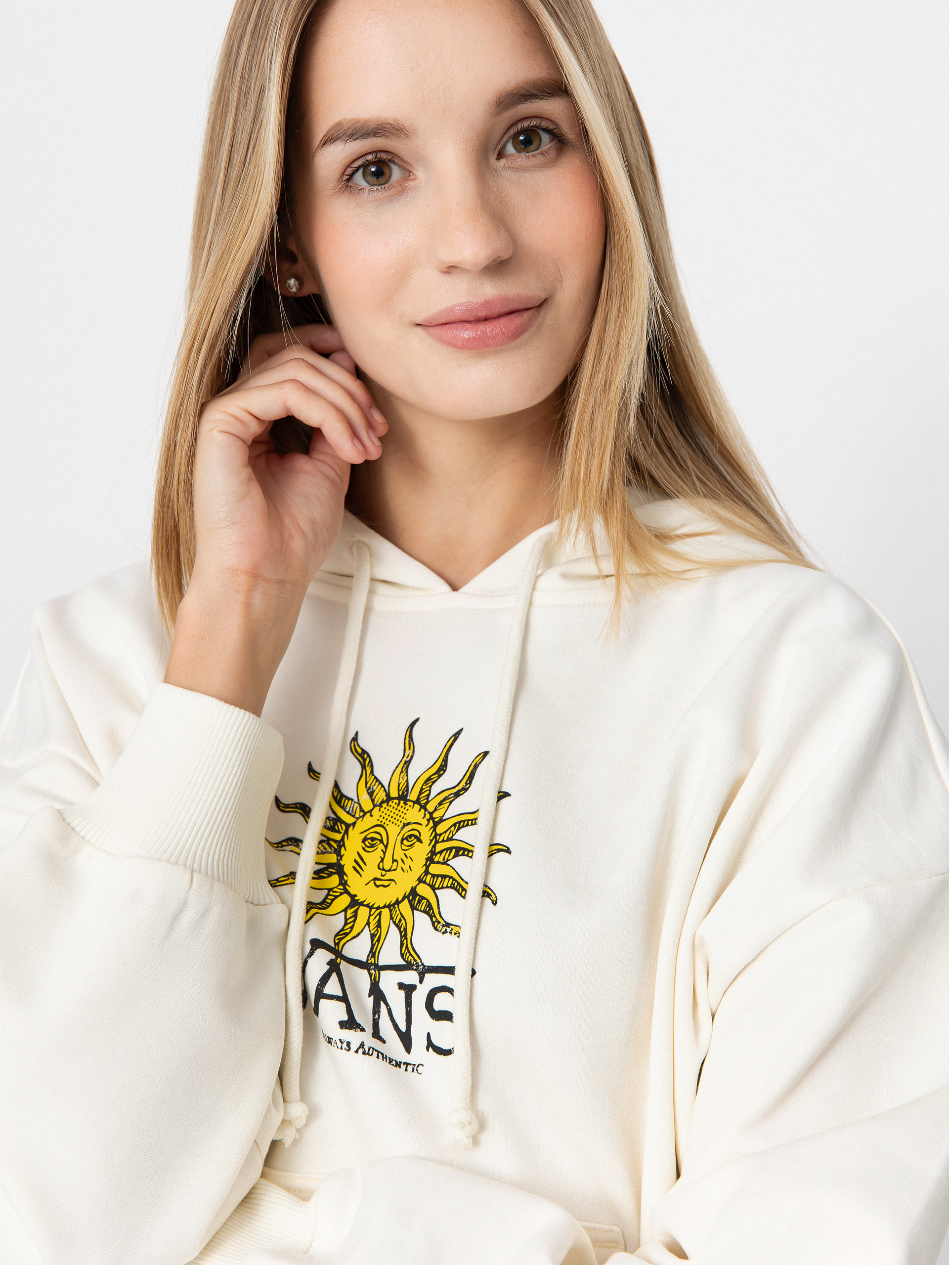 Vans Cosmic Ray Retro Fit HD Wmn Hoodie (marshmallow)