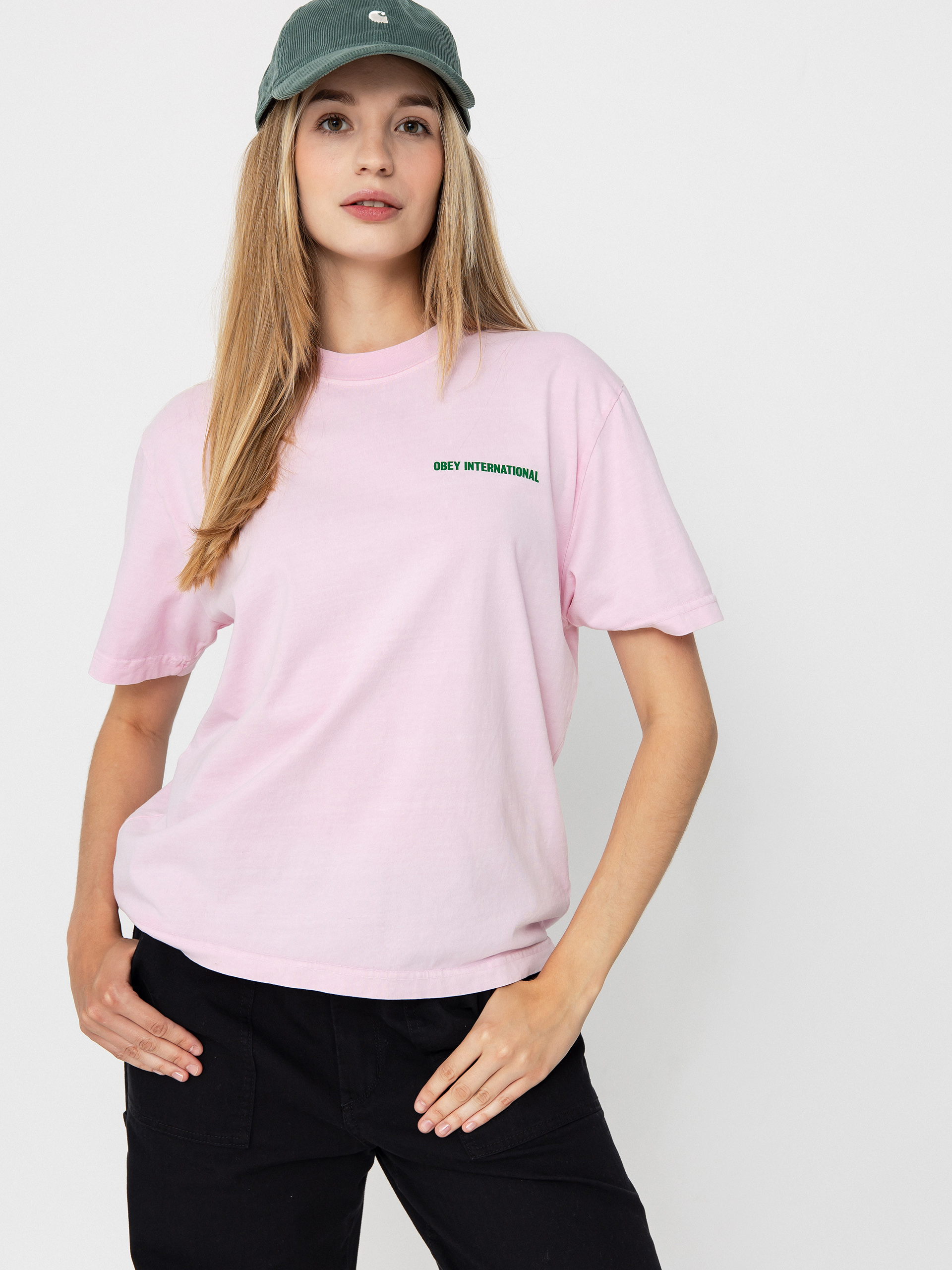 OBEY International Cities Wmn T-Shirt (pigment cradle pink)