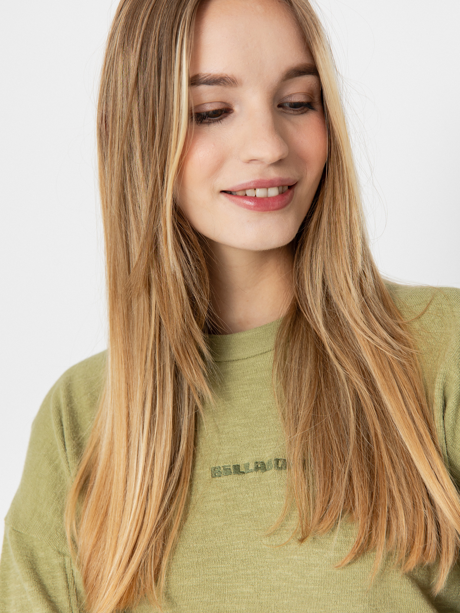 Billabong Cropped Fleece Wmn Sweatshirt (avocado)