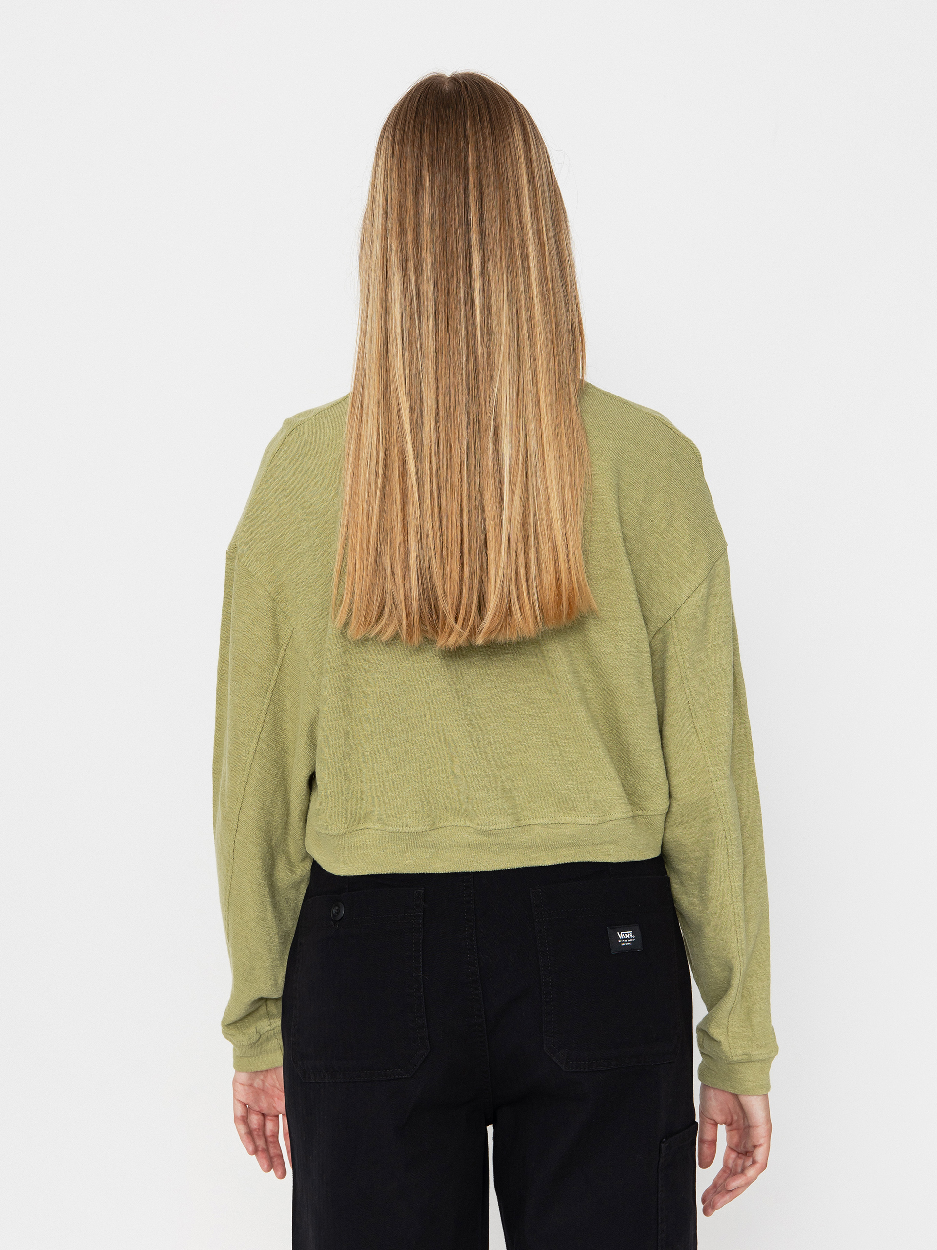 Billabong Cropped Fleece Wmn Sweatshirt (avocado)