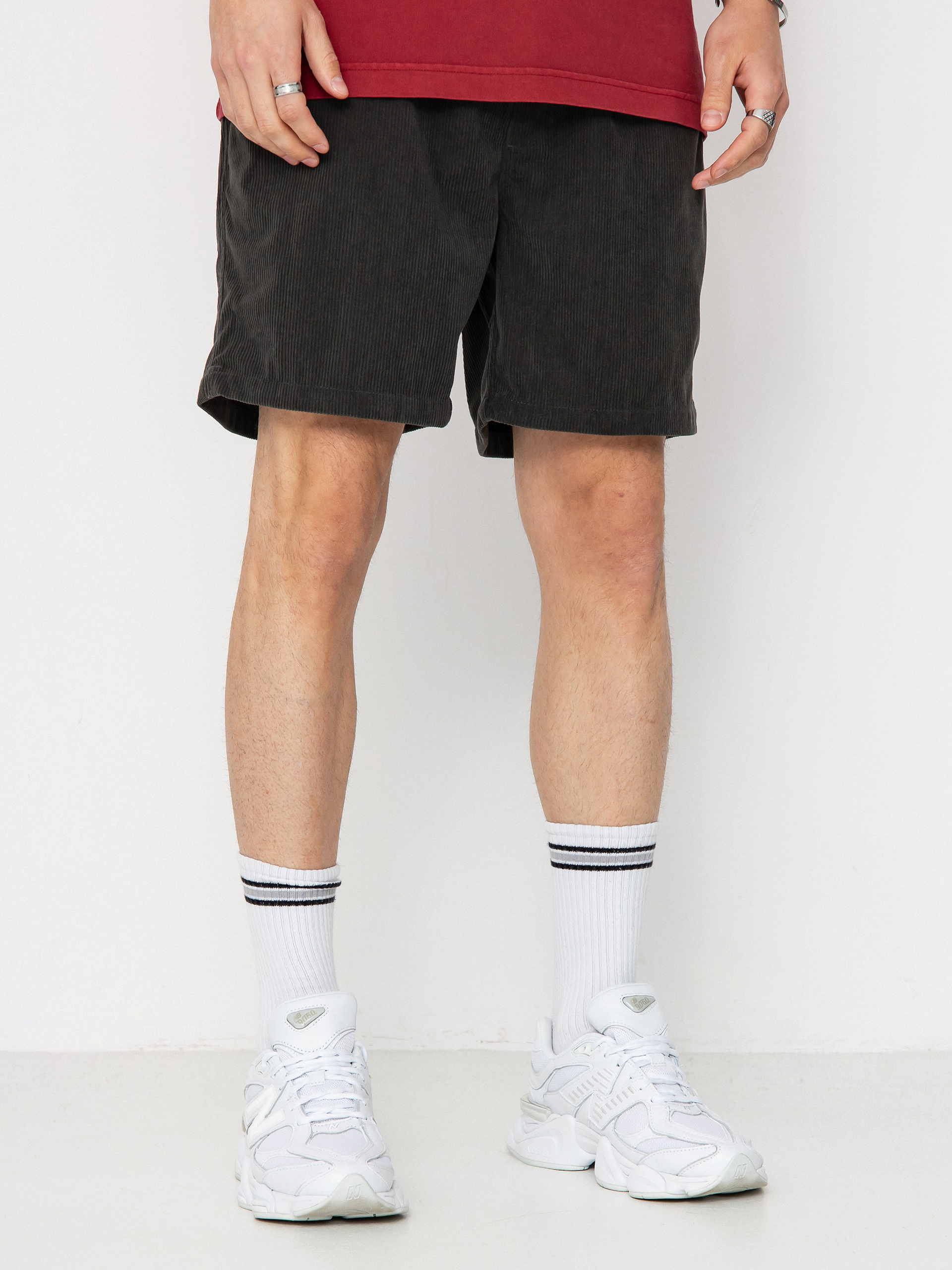Brixton Shorts Everyday Corduroy (washed black)
