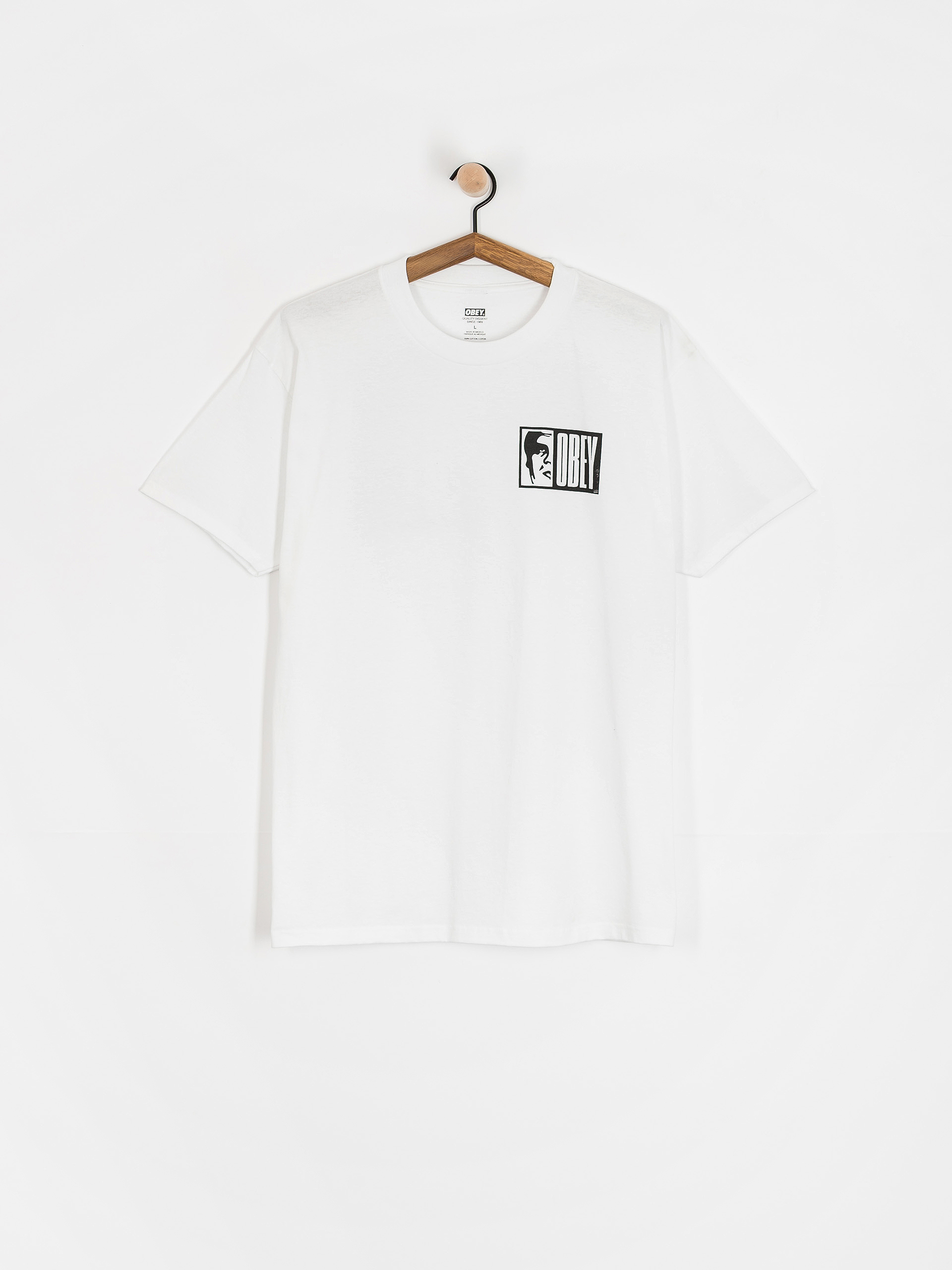 OBEY Half Icon T-shirt (white)