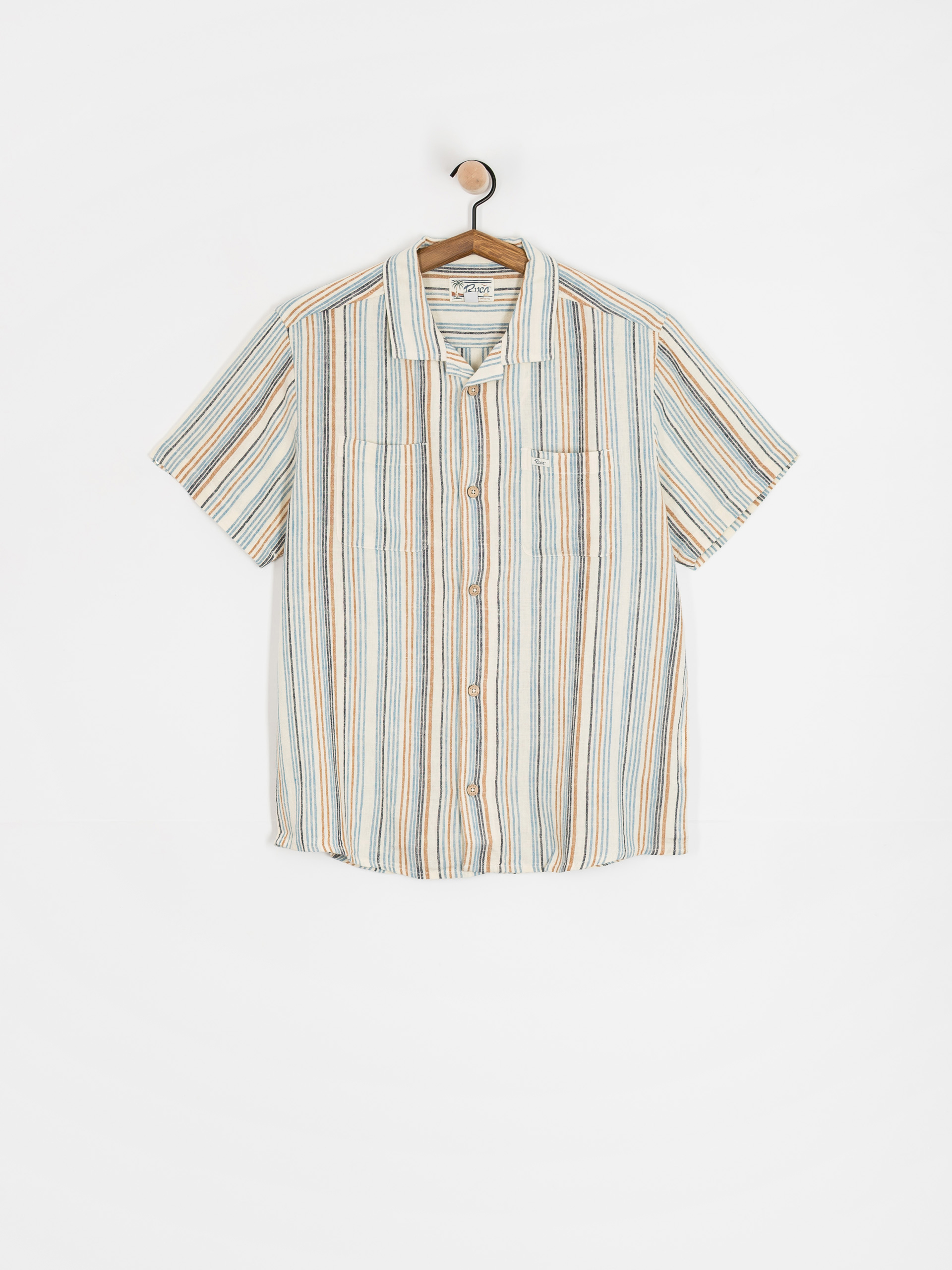 RVCA Exotica Stripe Shirt (natural)