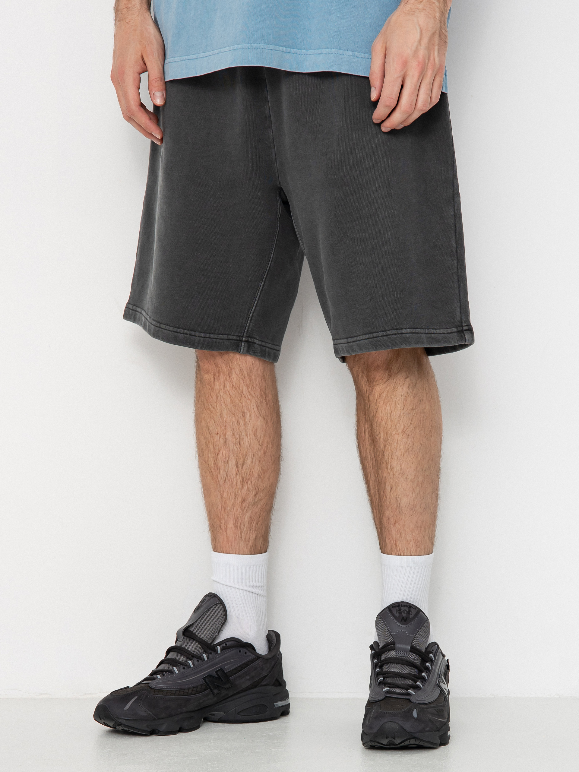 Carhartt WIP Nelson Shorts - black, grey (graphite)