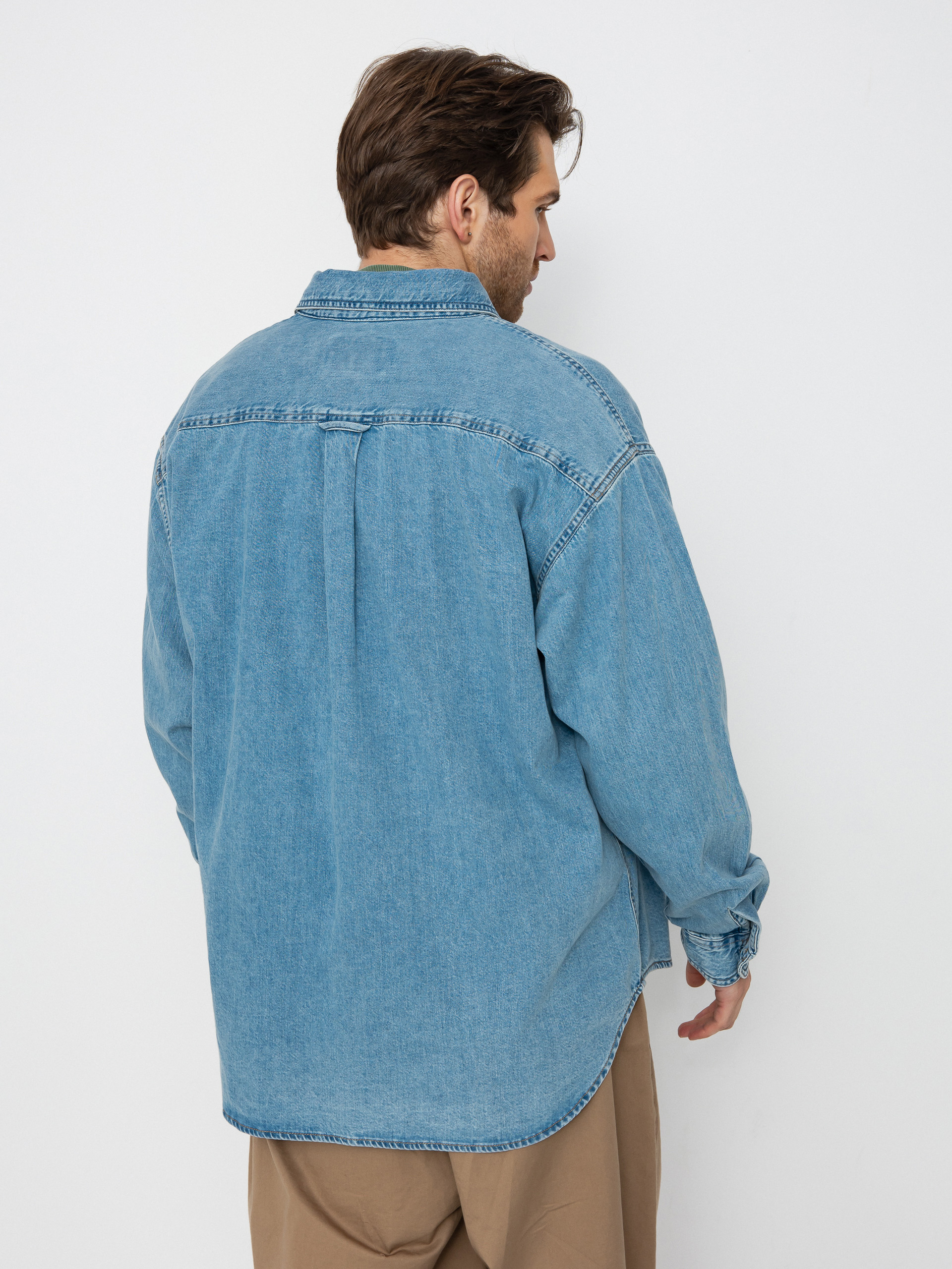 シャツ CARHARTT WIP Lucas denim shirt Blu Carhartt WIP Lucas Shirt | Blue (stone washed) | Official