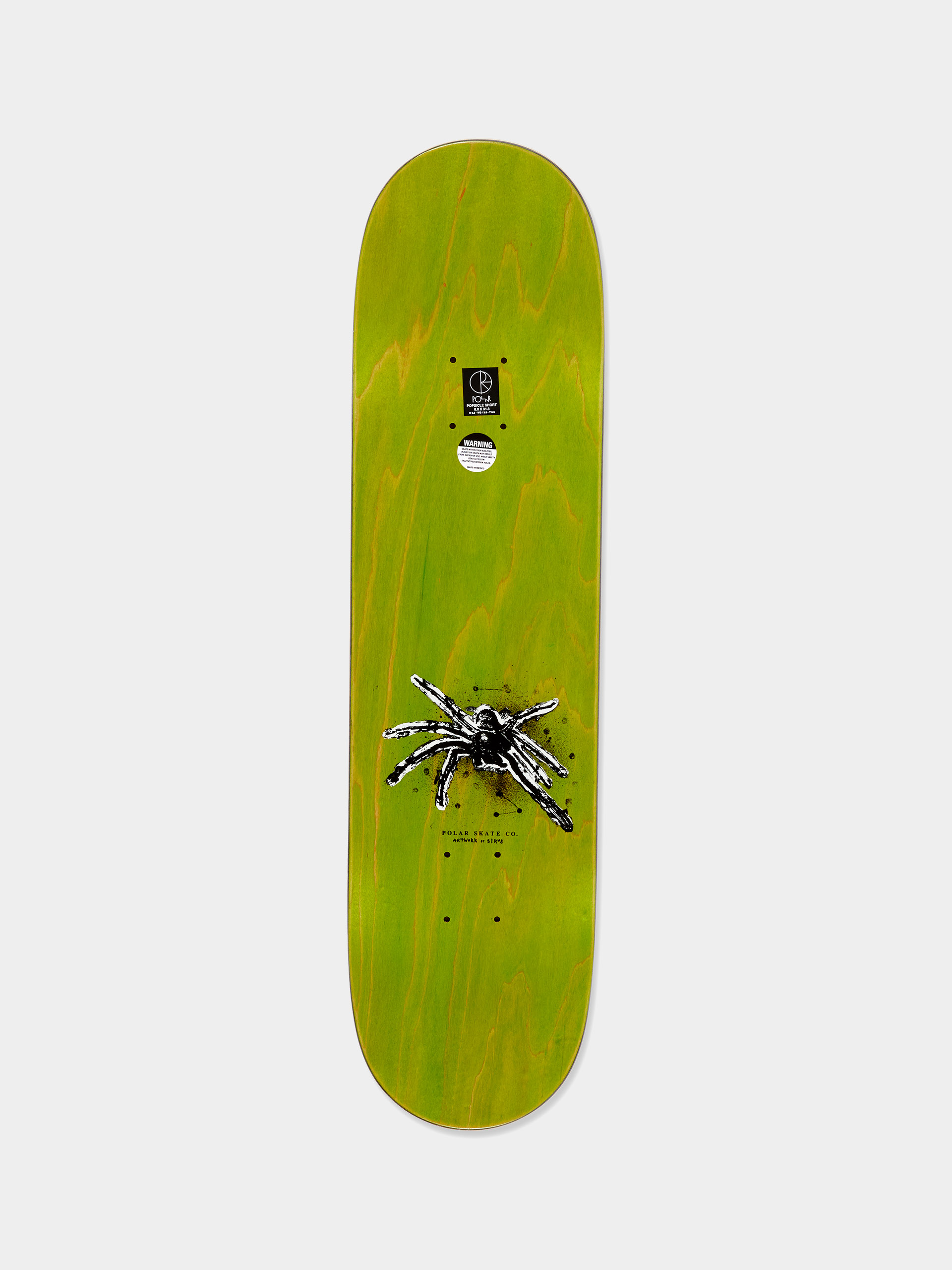 Polar Skate David Stenstrom Spider Deck (grey/black)