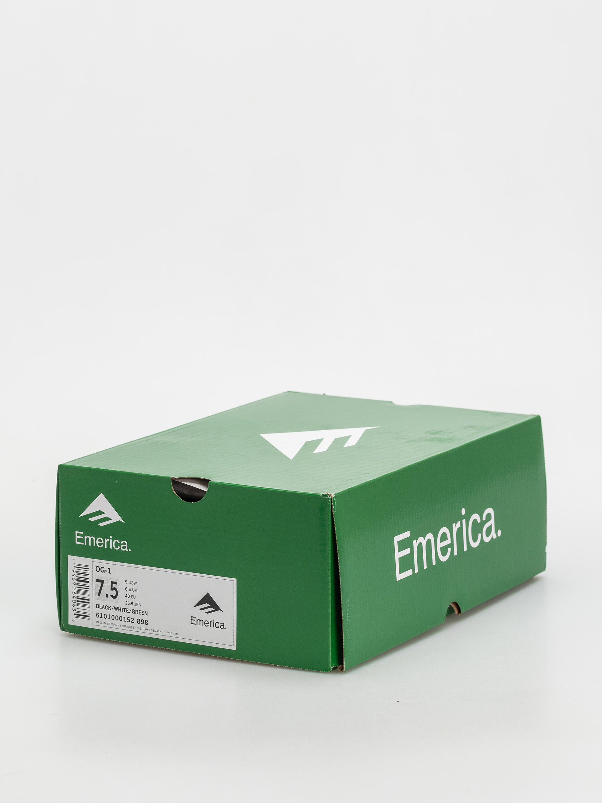 Emerica Og 1 Schuhe (black/white/green)