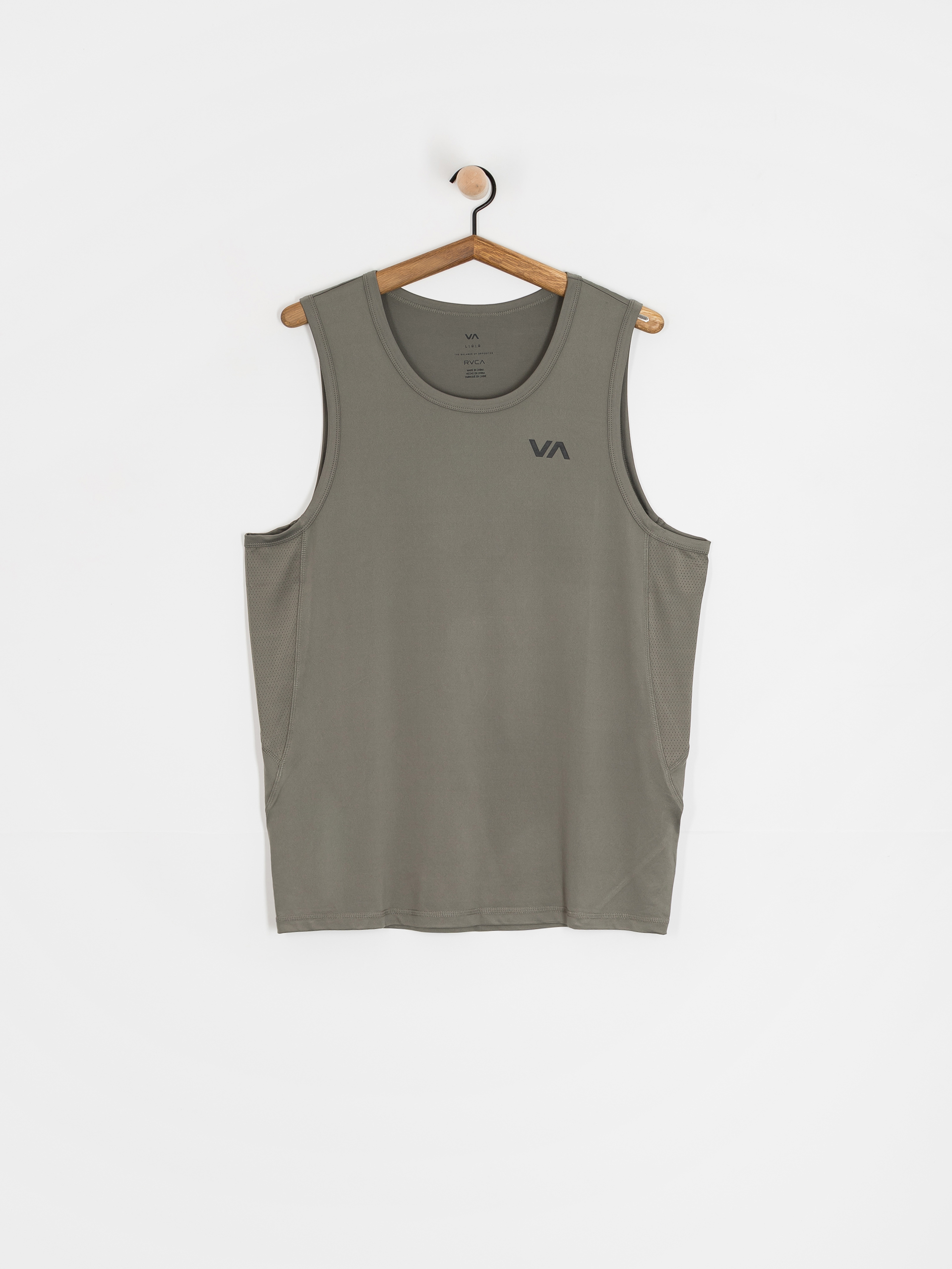 RVCA Sport Vent Sl Shirt (sage leaf)