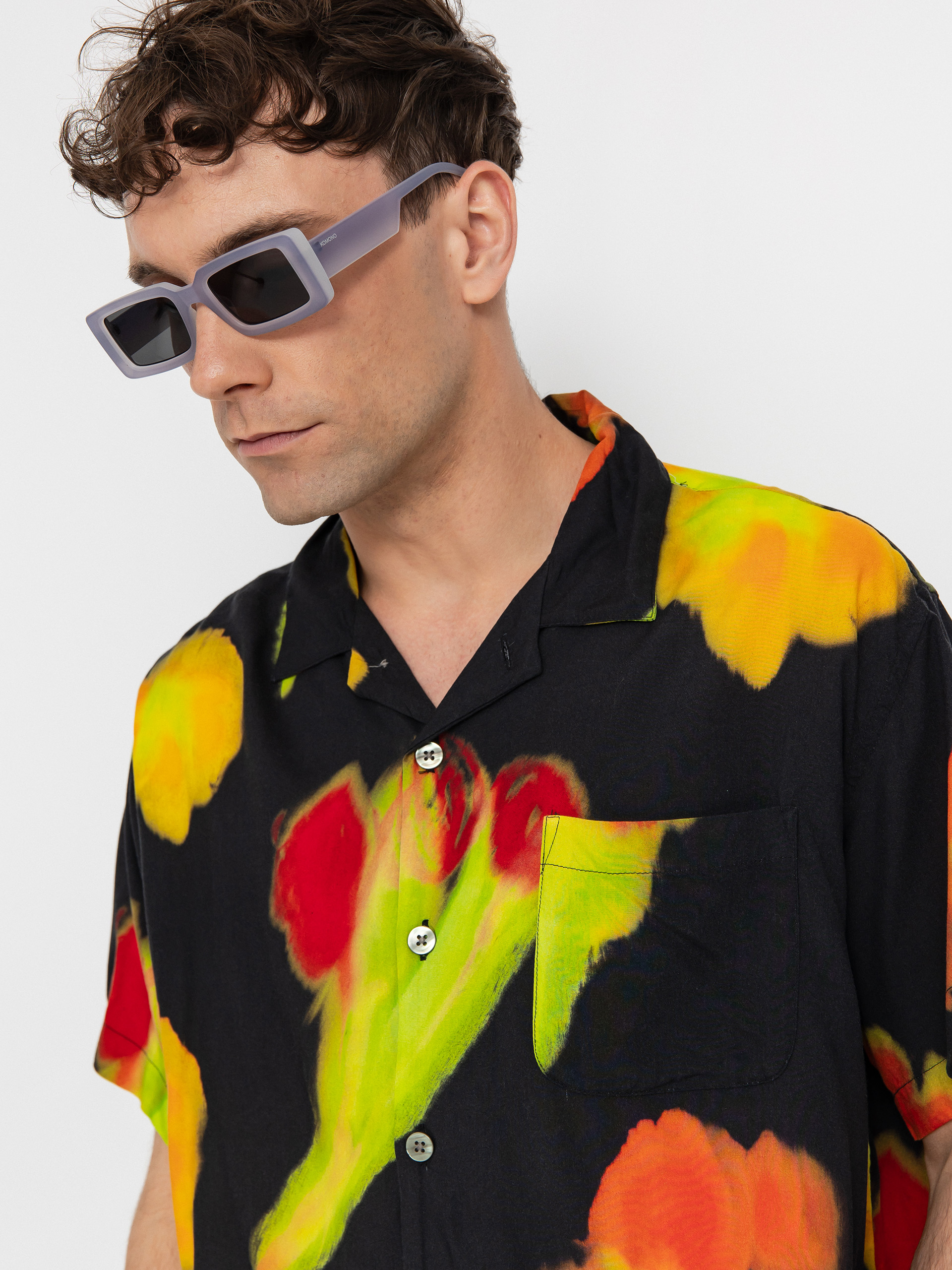 OBEY Kinney Shirt (black multi)