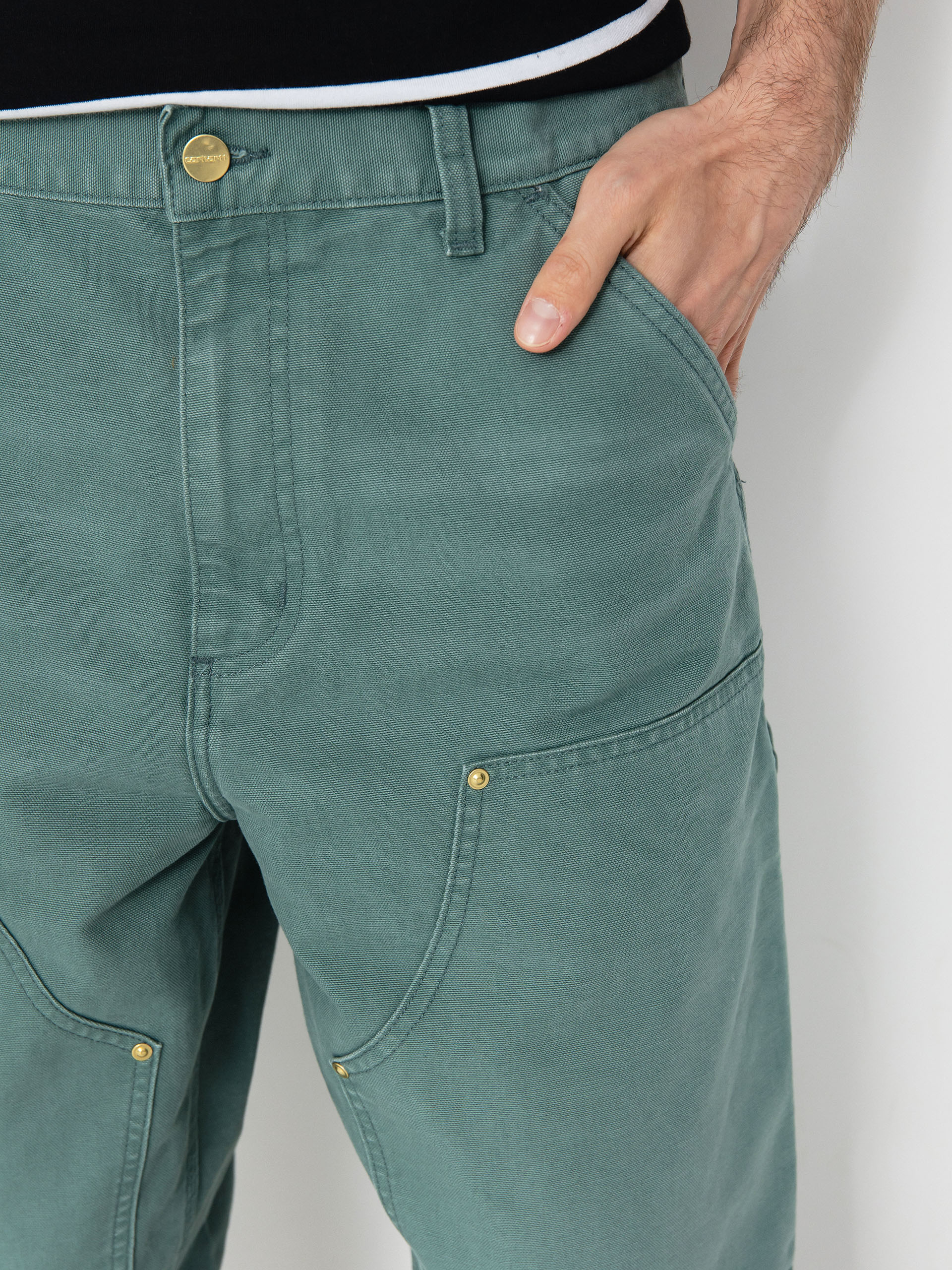 Carhartt WIP Double Knee Pants (silver pine)