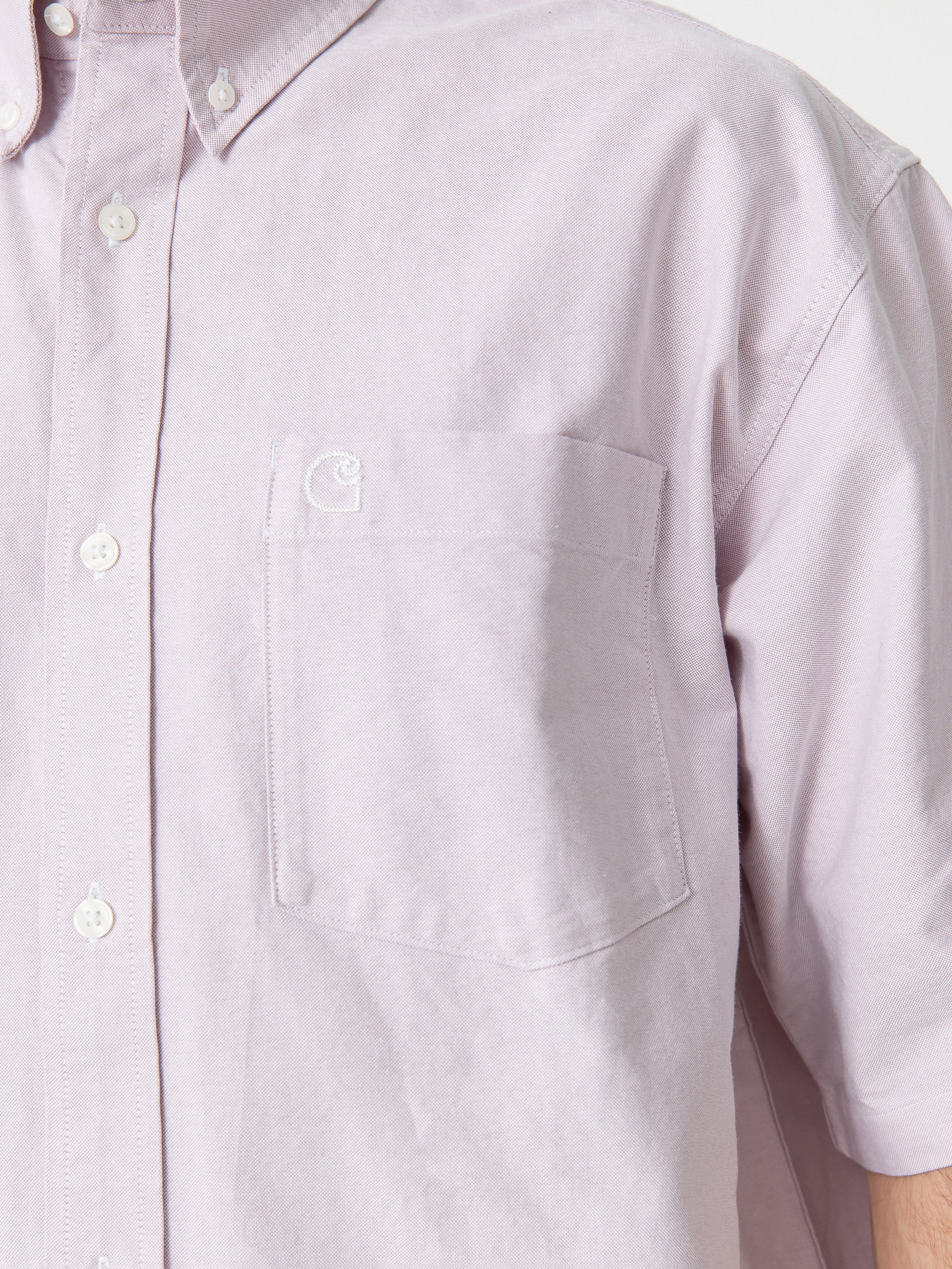 Carhartt WIP Braxton Hemd (hortensia/wax)