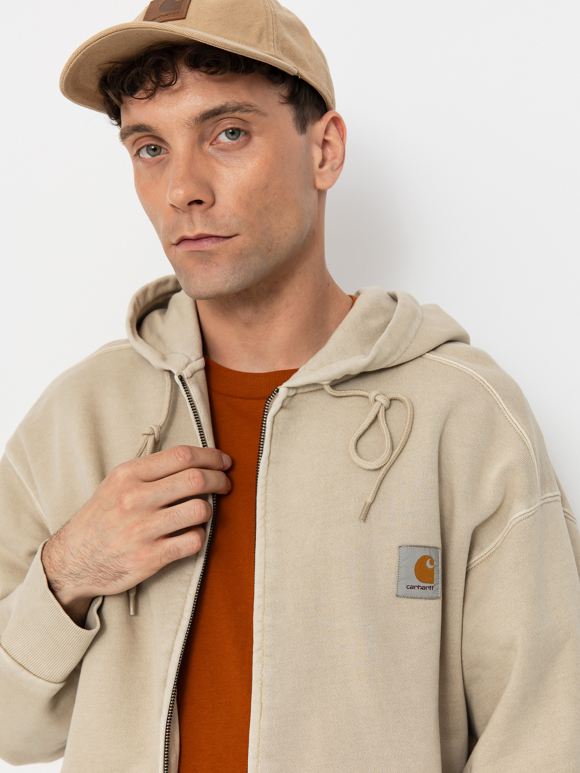 Carhartt WIP Nelson ZHD Hoodie (fleur de sel)