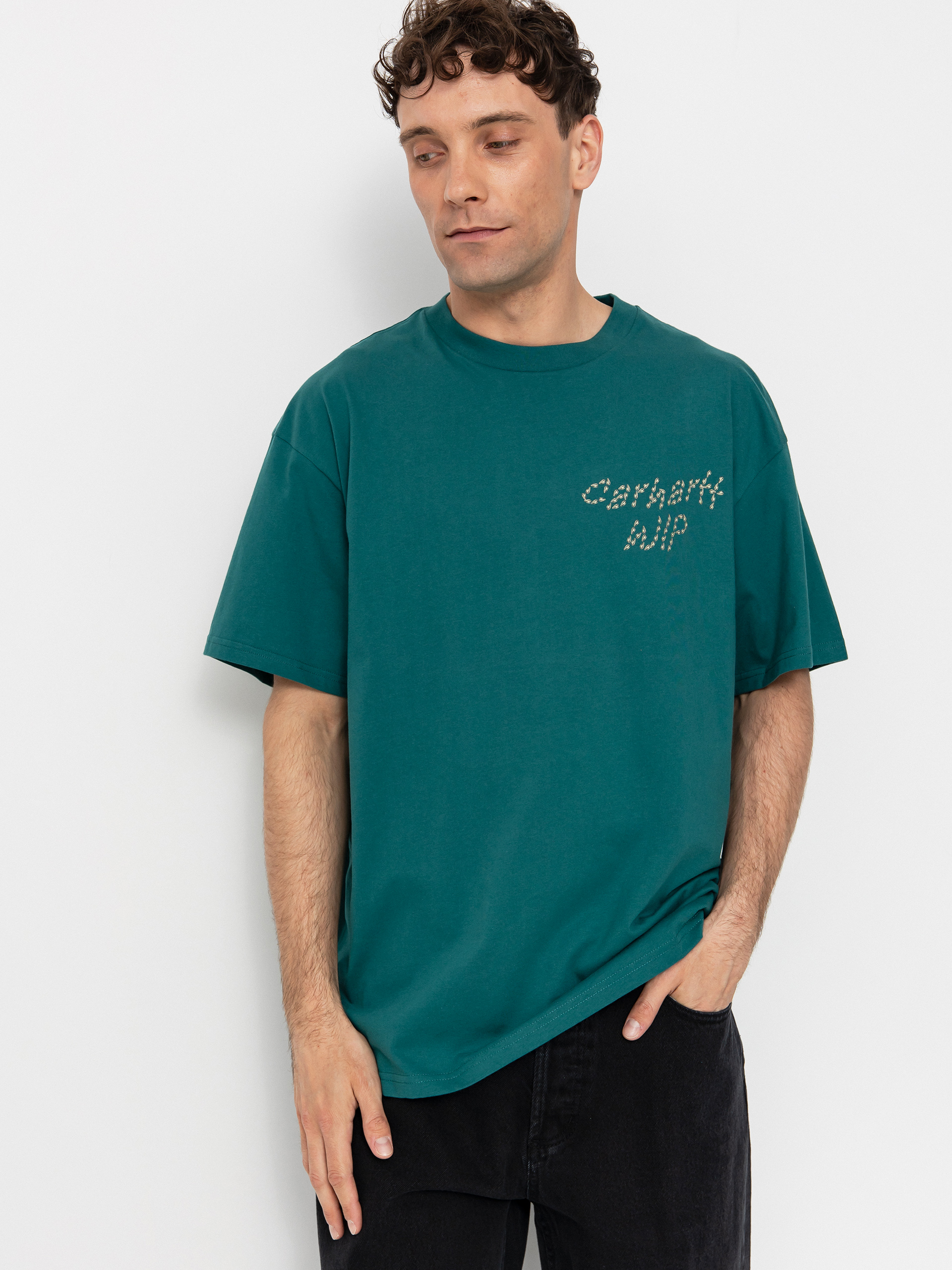 Carhartt WIP Sunflower T-Shirt - green (rainforest)