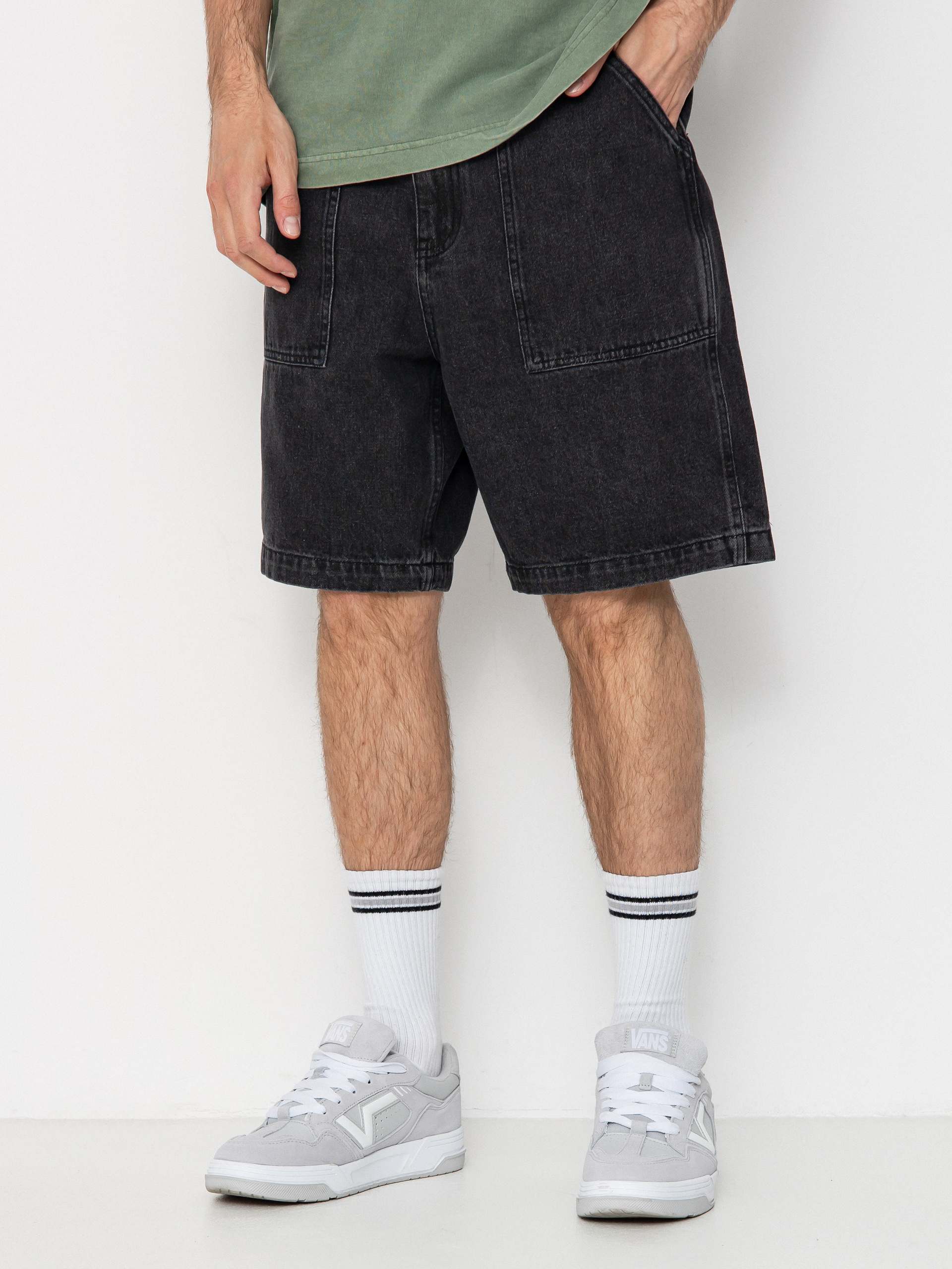 Santa Cruz Opus Dot Workwear Shorts (black)