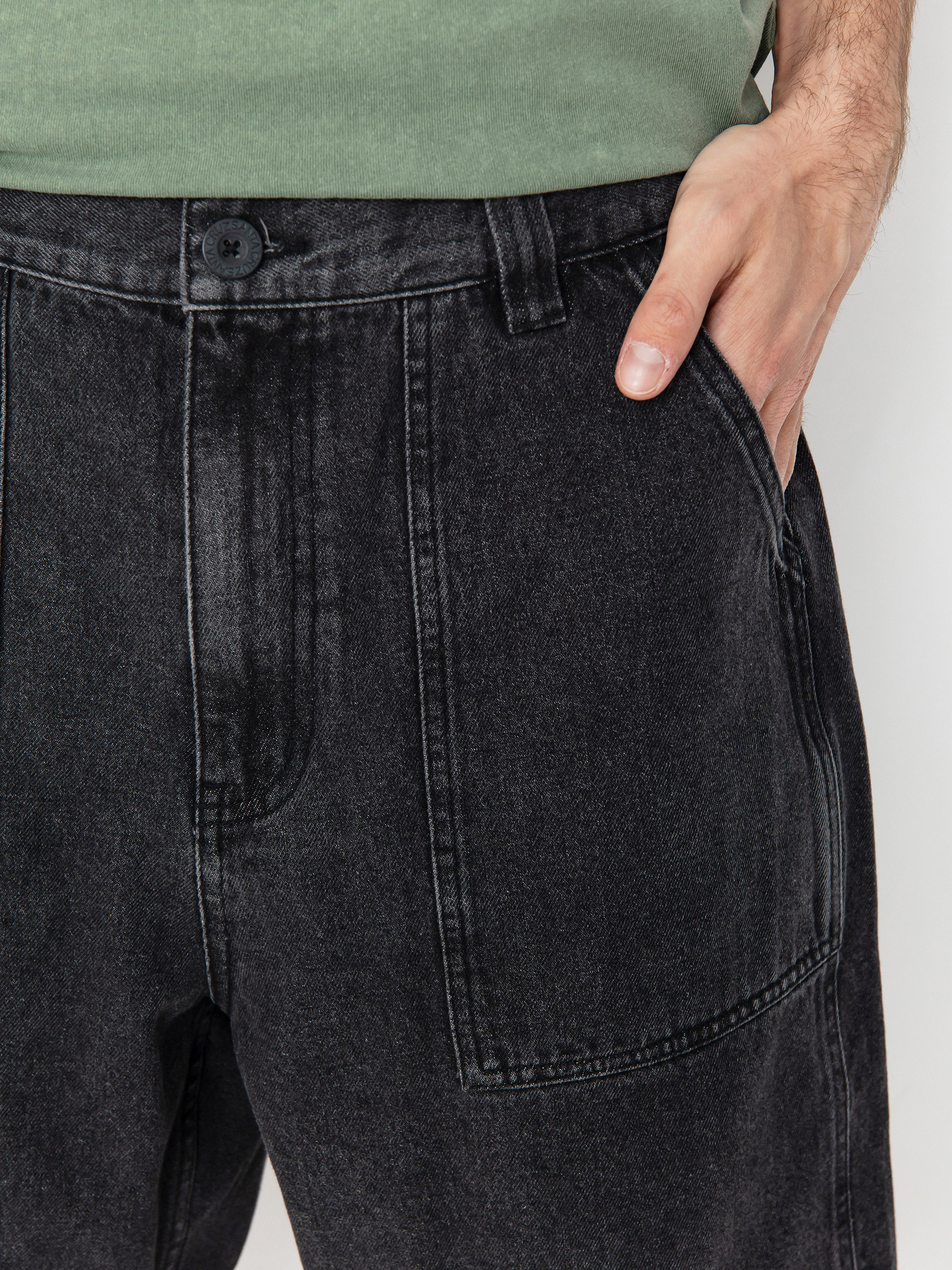 Santa Cruz Opus Dot Workwear Shorts (black)