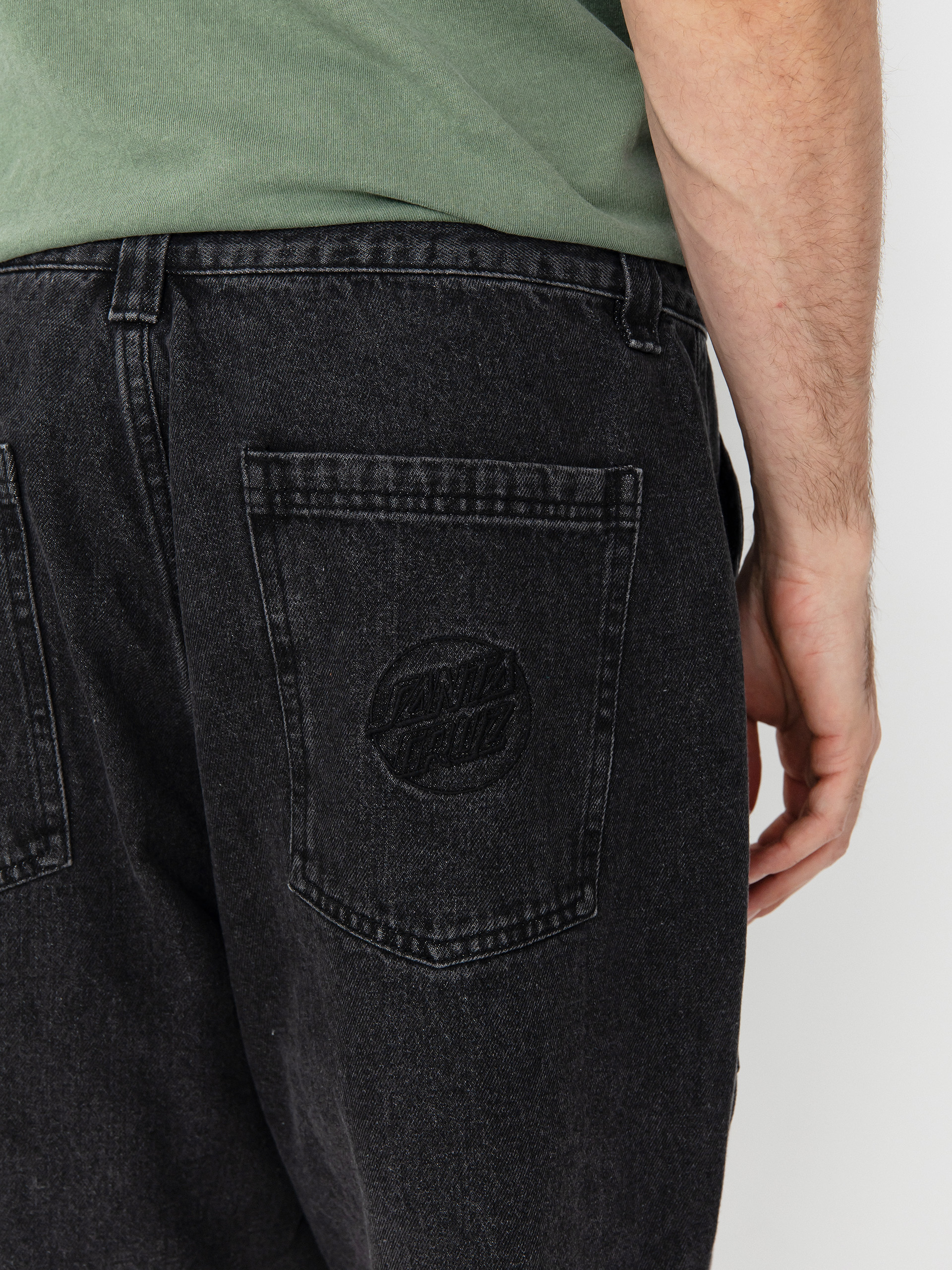 Santa Cruz Opus Dot Workwear Shorts (black)