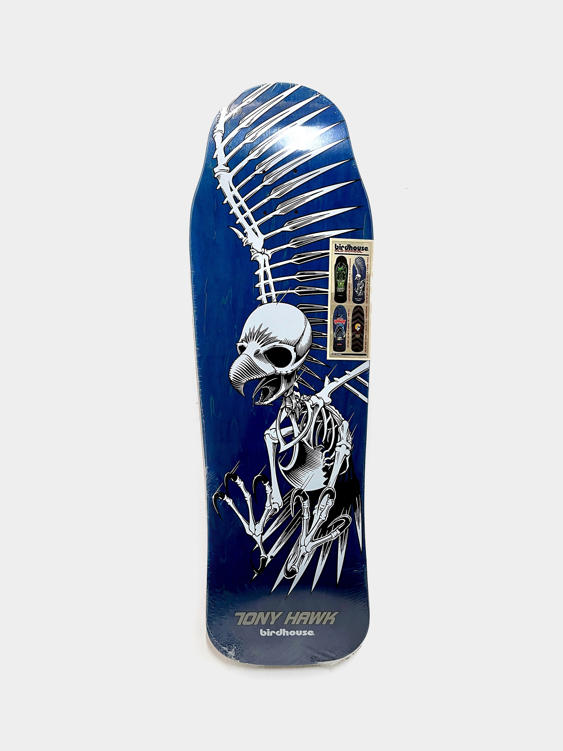 Birdhouse Deck Full Skull 2 (blue)