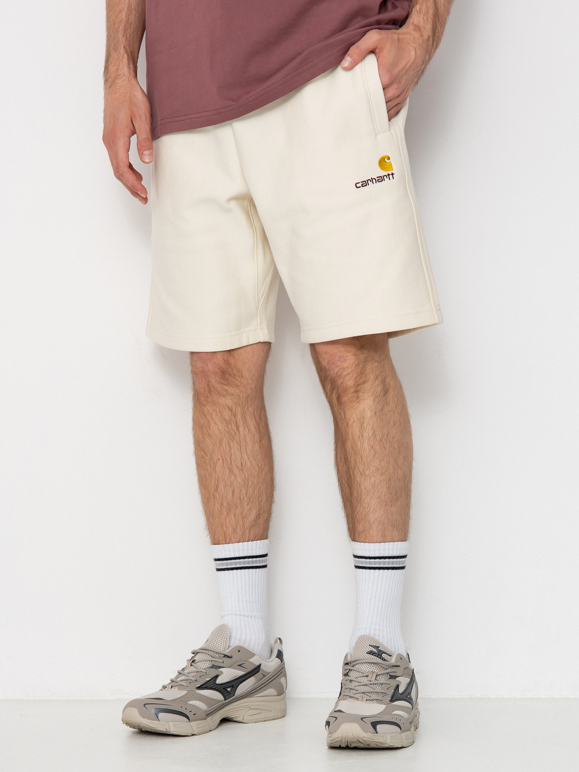 Carhartt WIP Shorts American Script (natural)