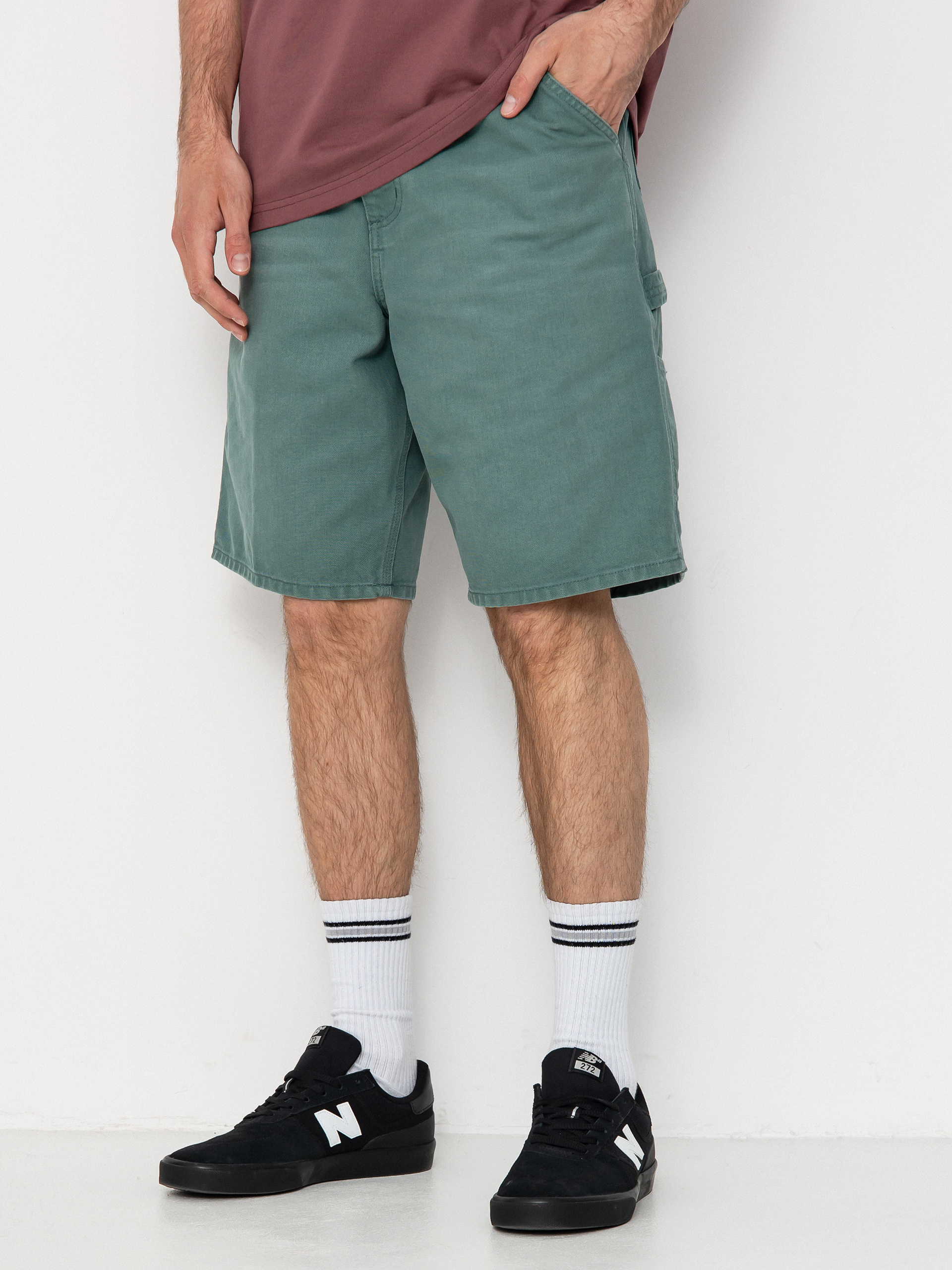 Carhartt WIP Shorts Single Knee (silver pine)