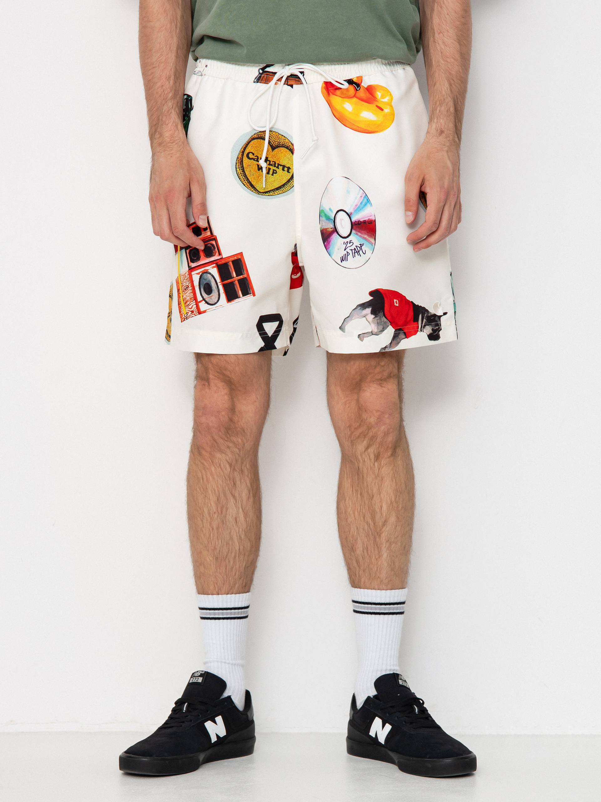 Carhartt WIP Shorts Chase Swim (jacob rochester print/wax)