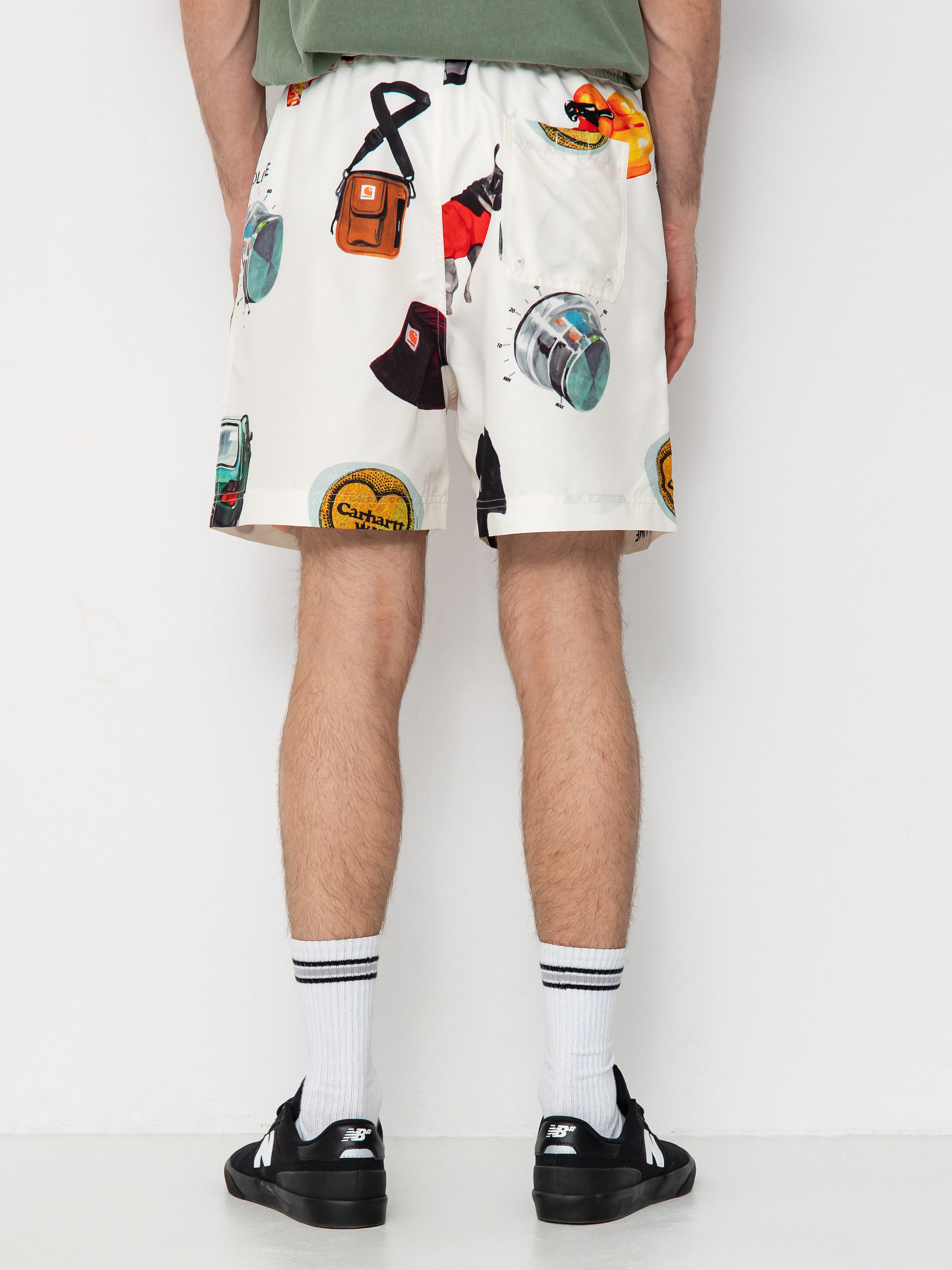 Carhartt WIP Shorts Chase Swim (jacob rochester print/wax)