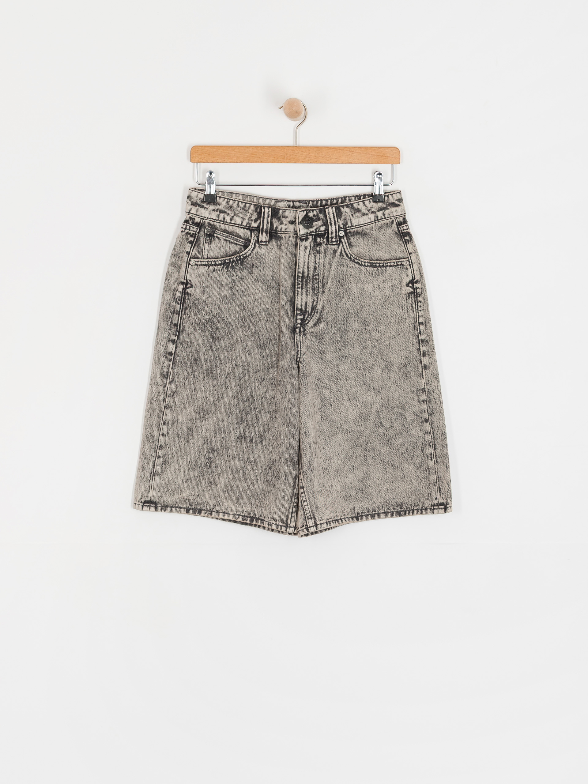 Volcom Beeggy Denim Wmn Shorts (grey vintage)